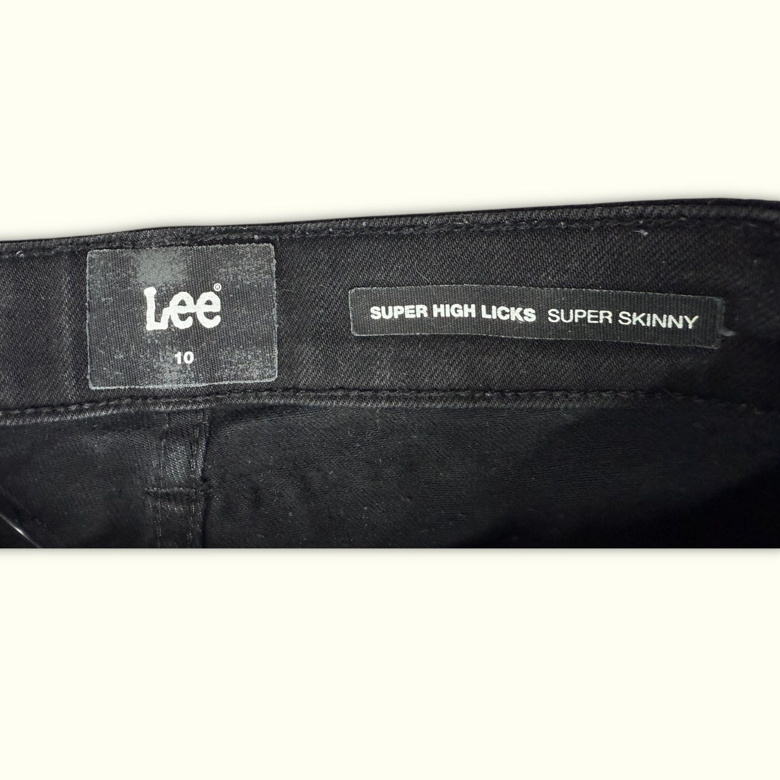 Lee Jean Skinny Femme Minimaliste – W26