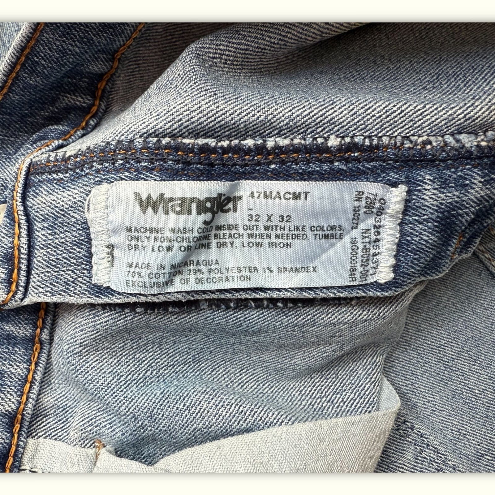 Wrangler Jean Regular Homme 2010s Western – W32