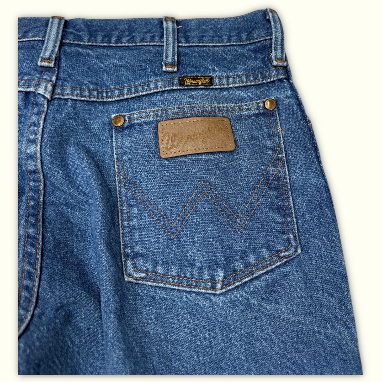 Wrangler Jean Regular Homme 1990s Western – W32