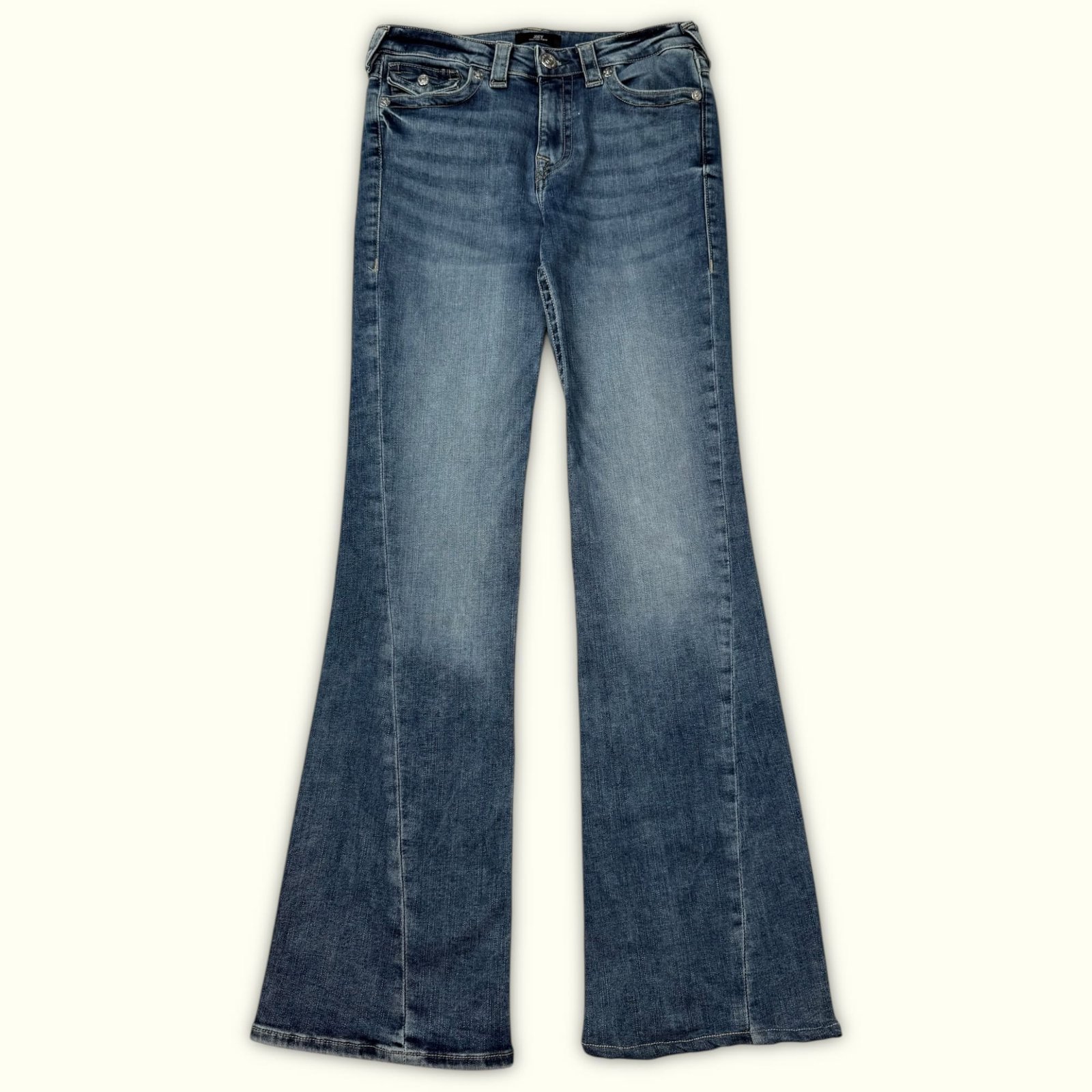 True Religion Jean Évasé Femme Y2K – W30