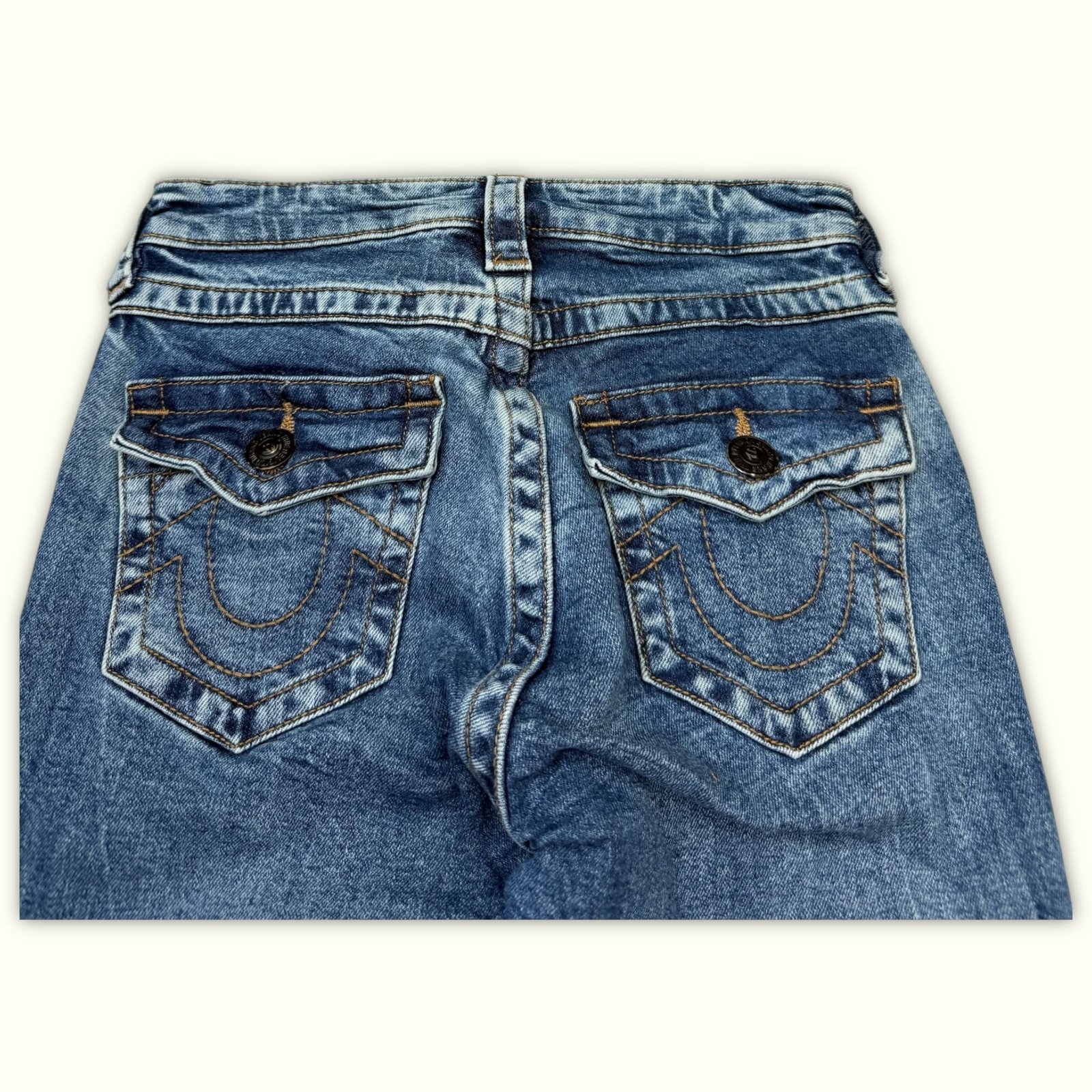 True Religion Jean Bootcut Femme 2010s Y2K – W25