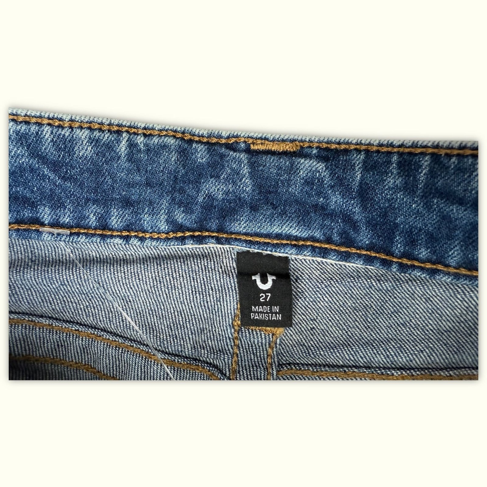 True Religion Jean Évasé Femme Y2K – W27