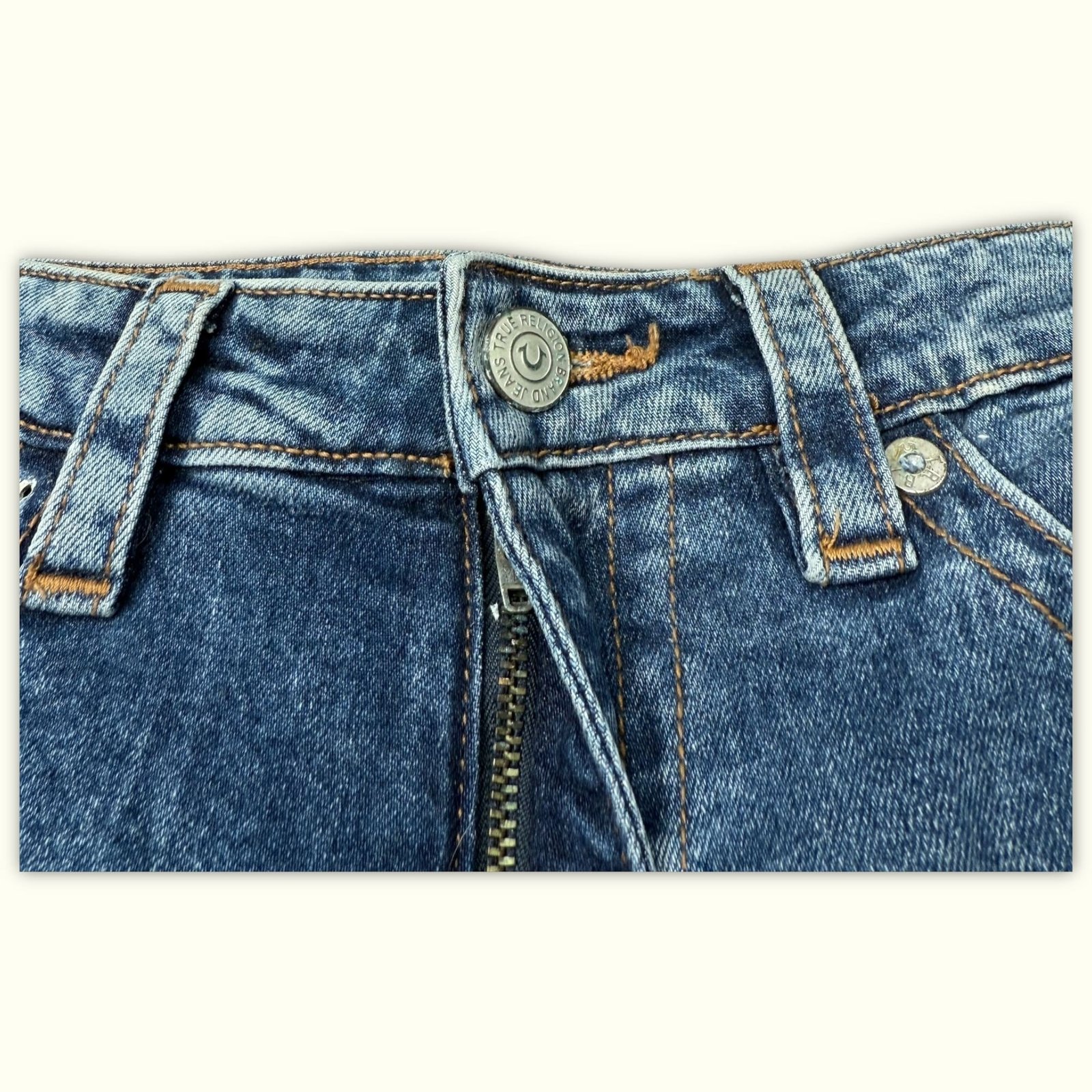 True Religion Jean Bootcut Femme 2010s Y2K – W31