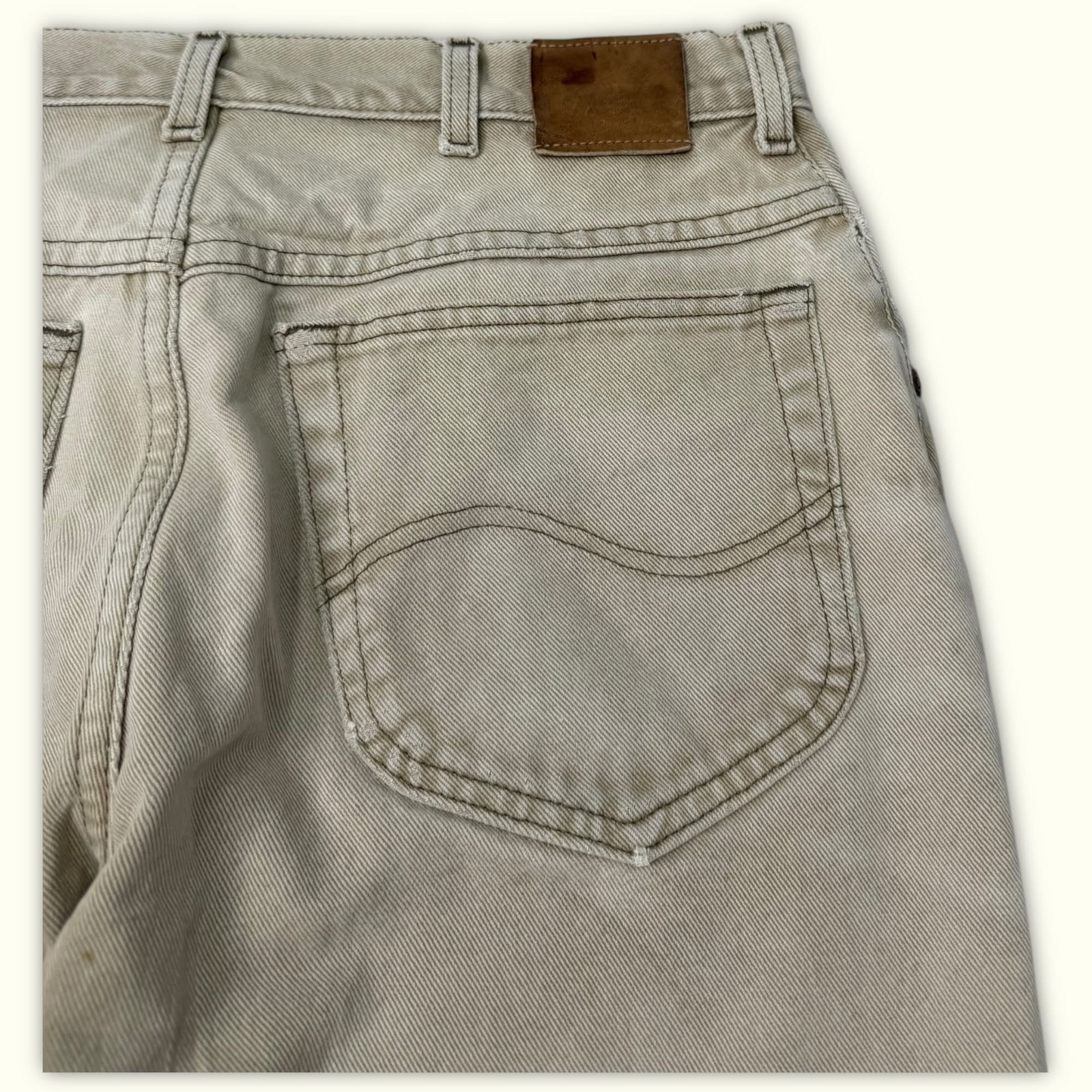 Lee Jean Regular Homme 1990s Vintage – W32