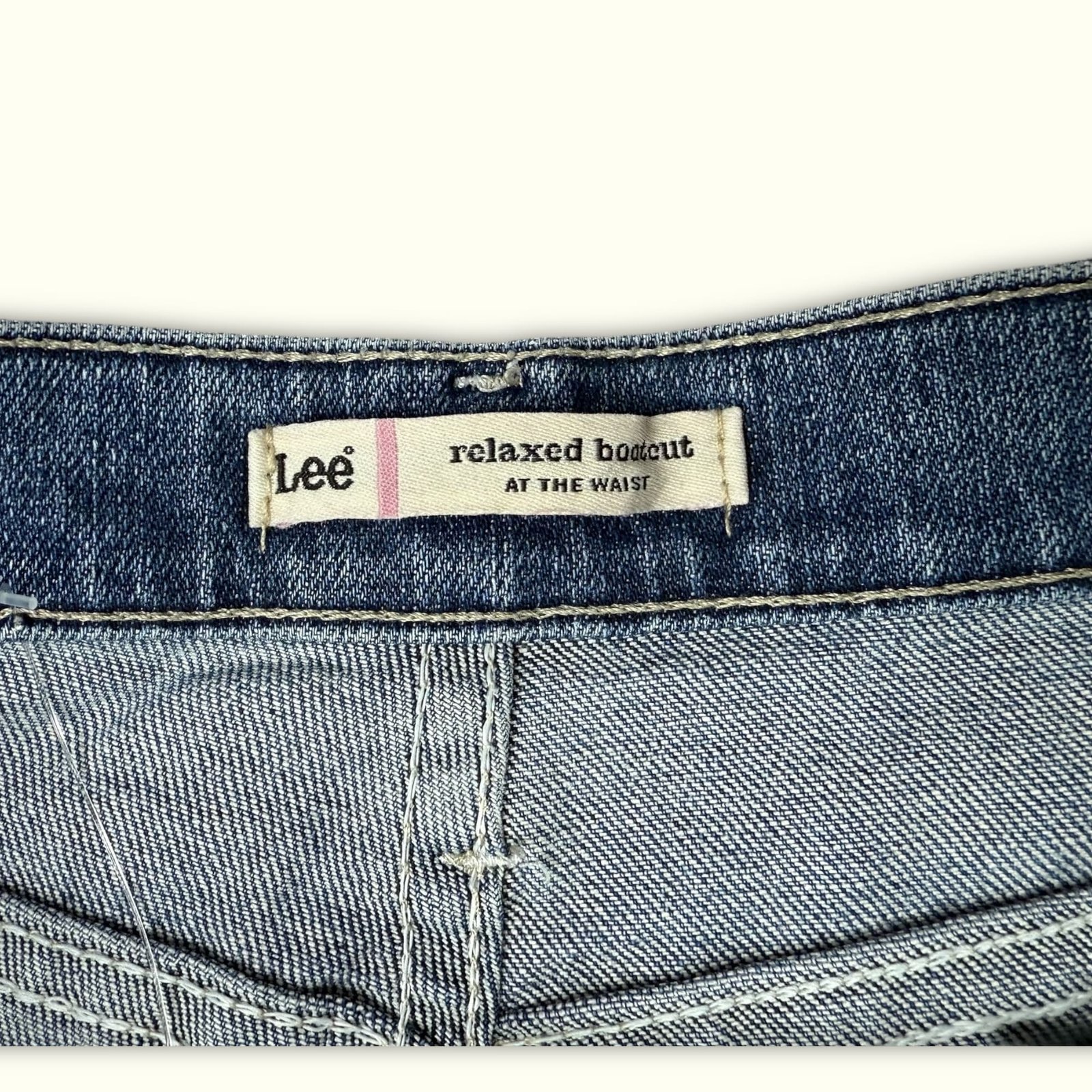 Lee Jean Relaxed Femme 2000s Y2K – W34
