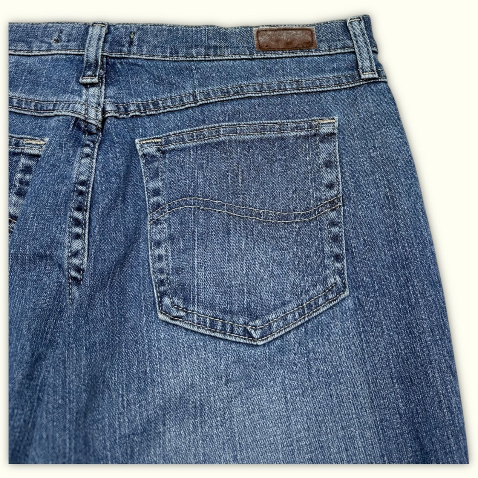 Lee Jean Relaxed Femme 2000s Y2K – W34