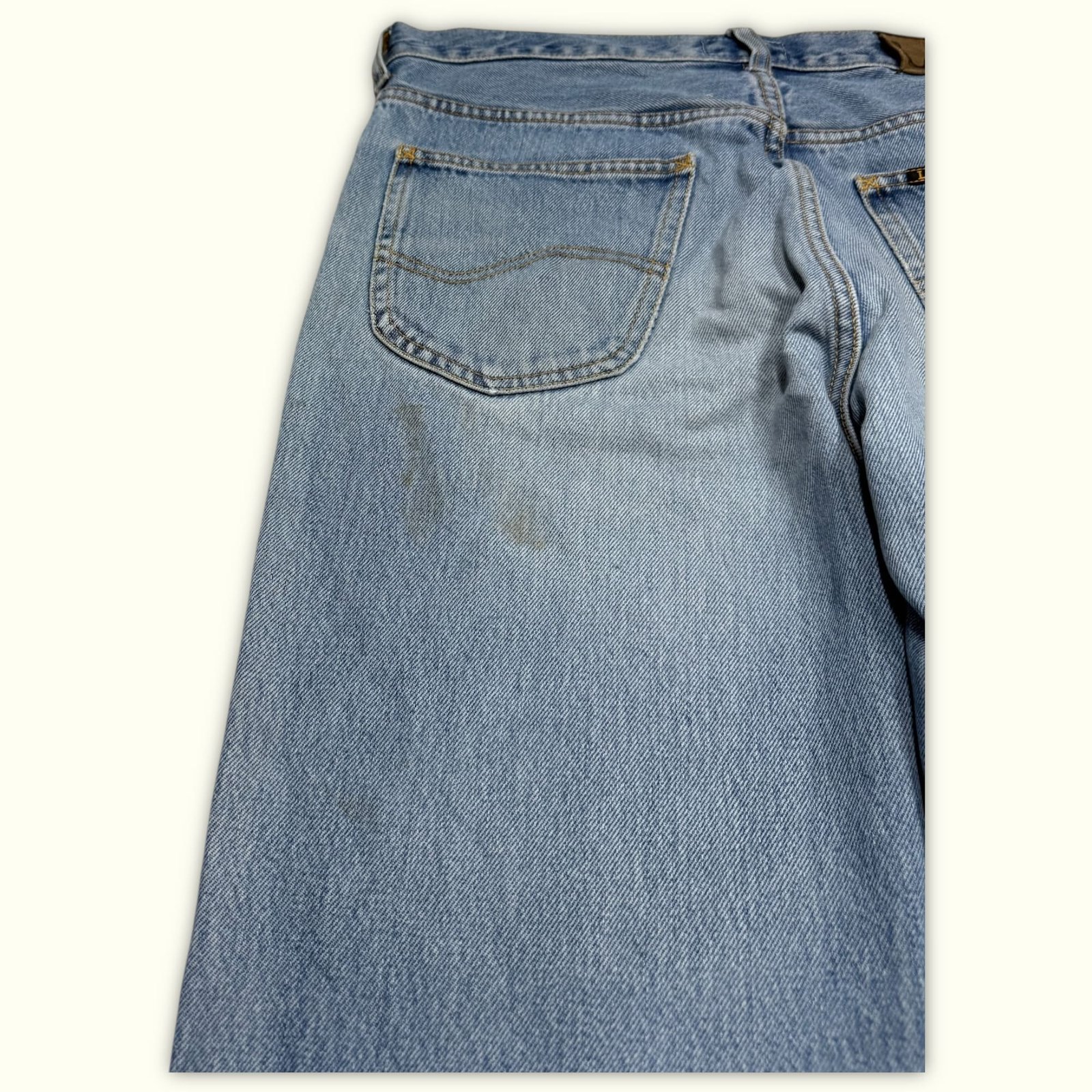 Lee Jean Regular Homme 2000s Normcore – W33