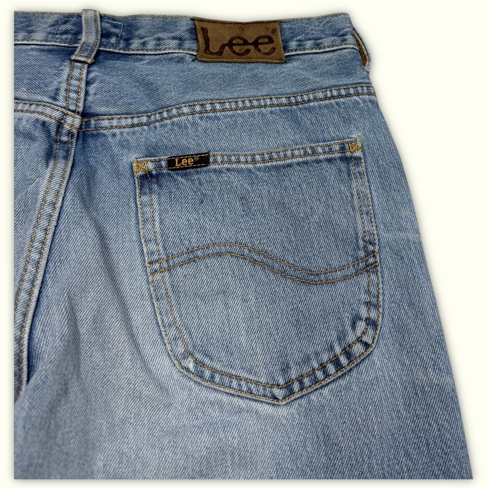 Lee Jean Regular Homme 2000s Normcore – W33
