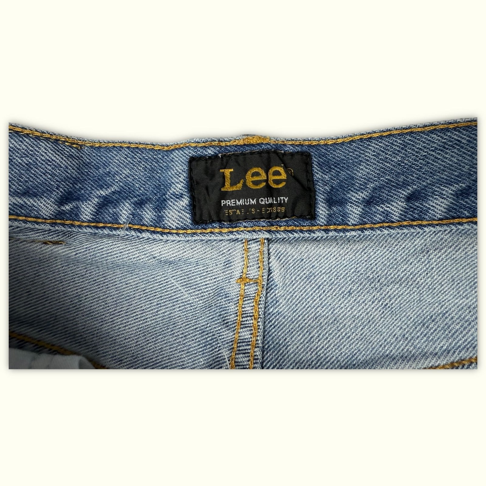 Lee Jean Regular Homme 2000s Normcore – W33