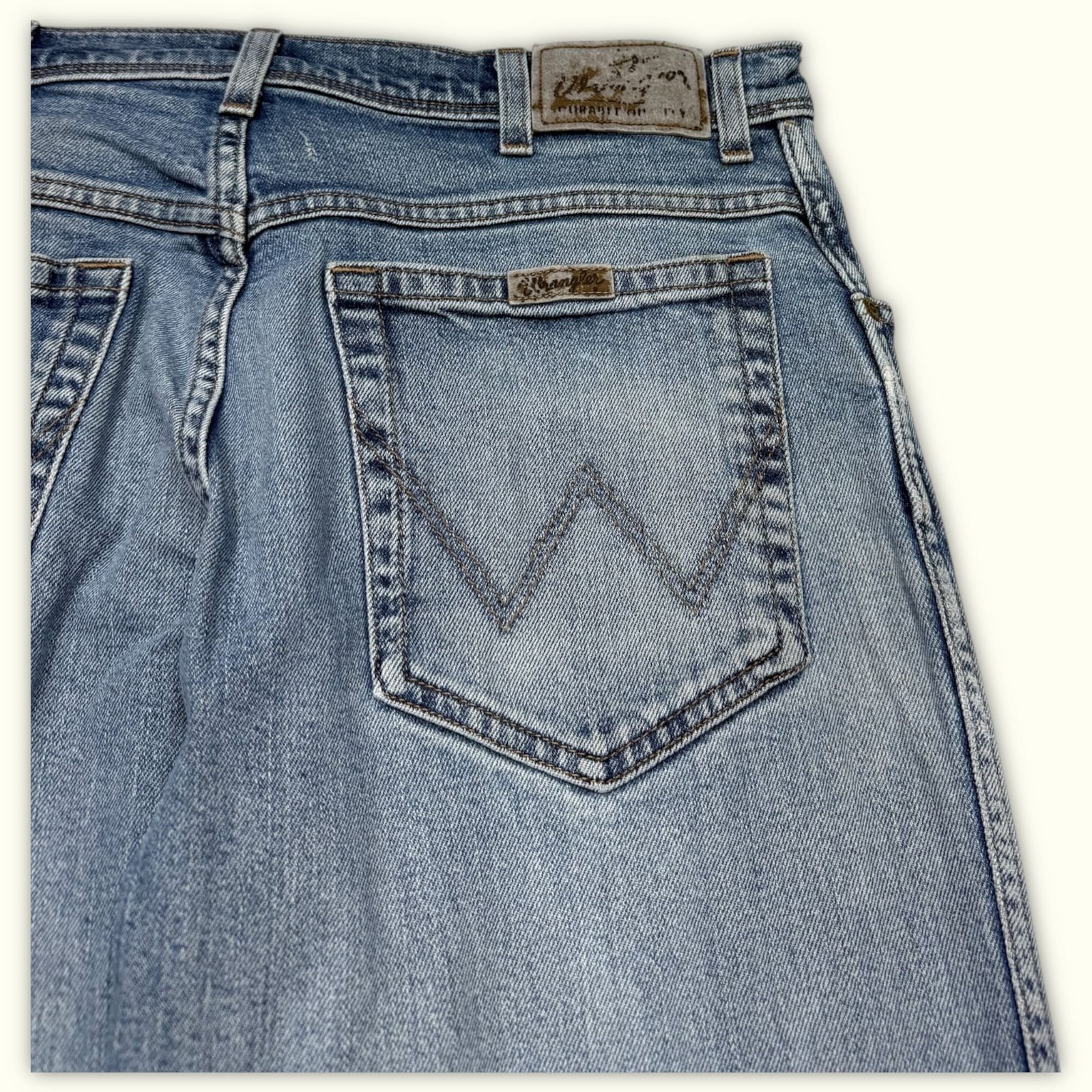 Wrangler Jean Regular Homme 2000s Western – W32
