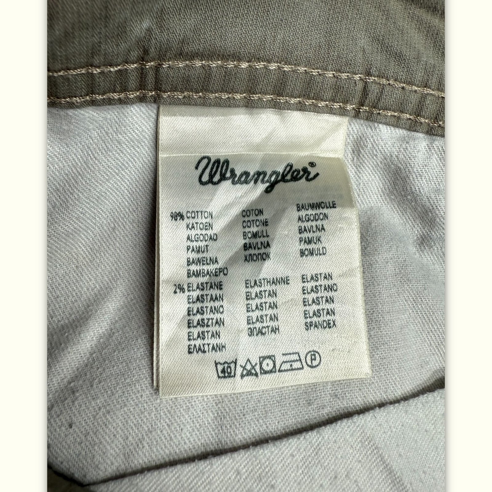 Wrangler Chinos Regular Herren Workwear – W36