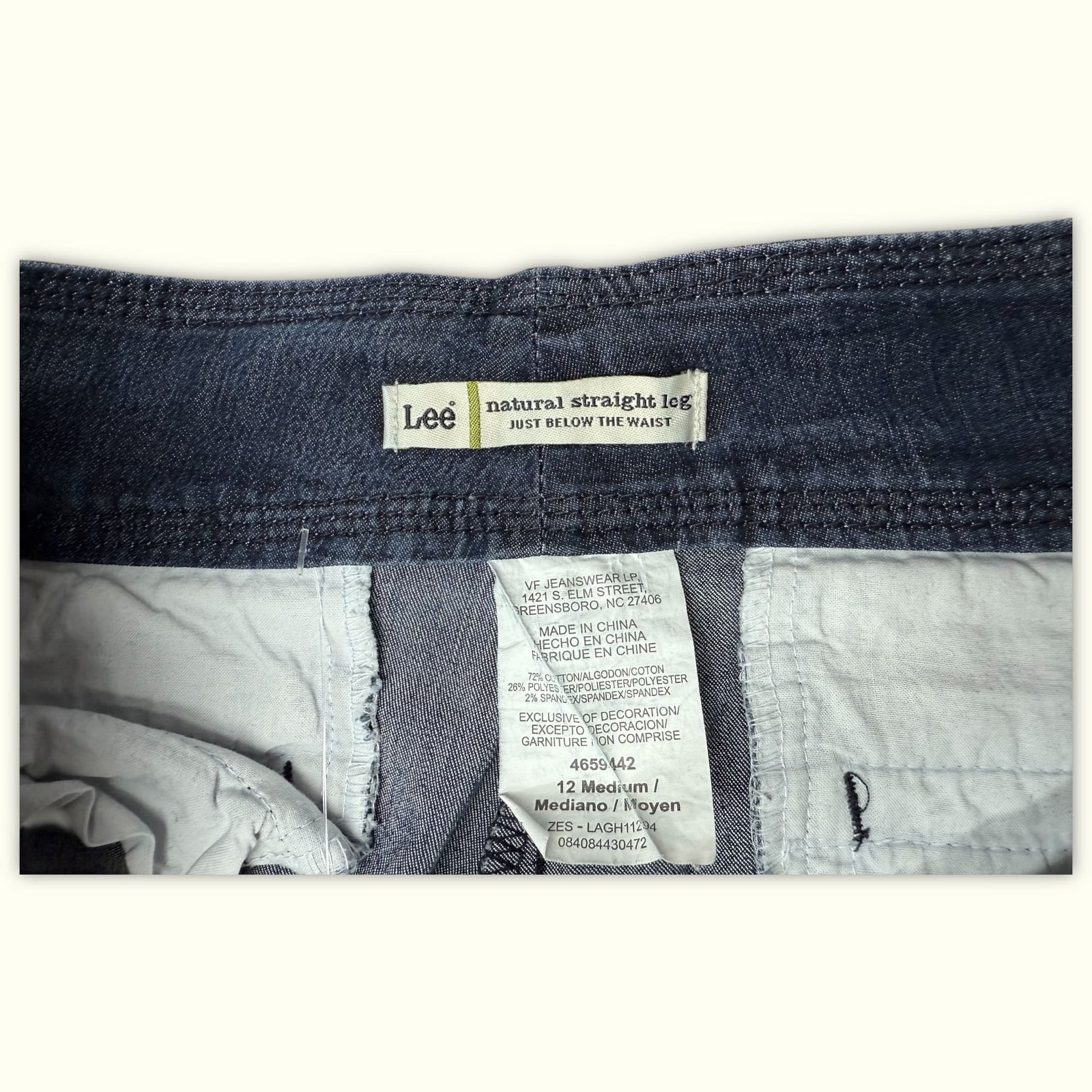 Lee Jean Regular Femme 2000s Y2K – W32