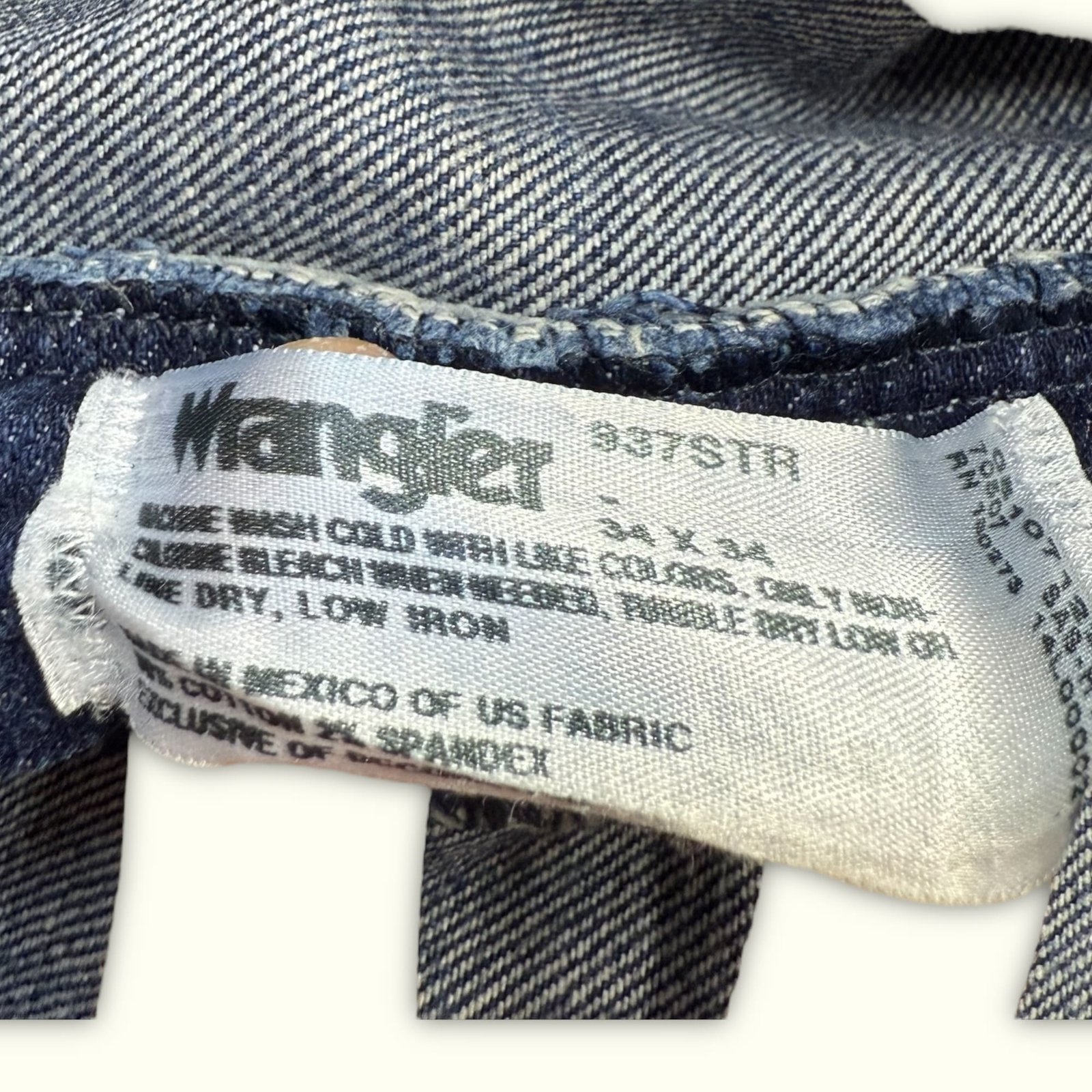 Wrangler Jean Regular Homme 2000s Western – W34