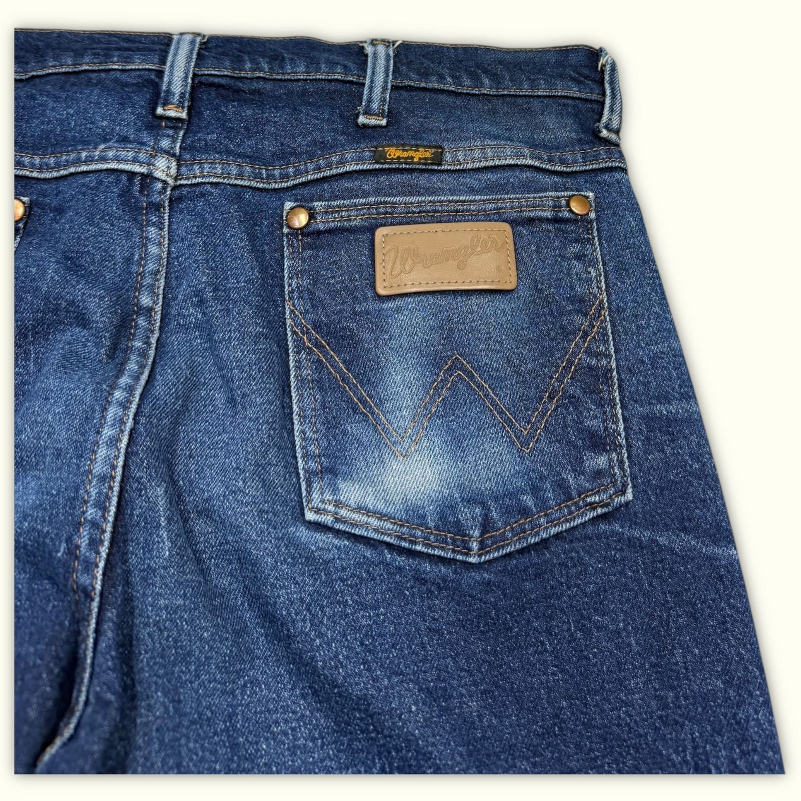 Wrangler Jean Regular Homme 2000s Western – W34