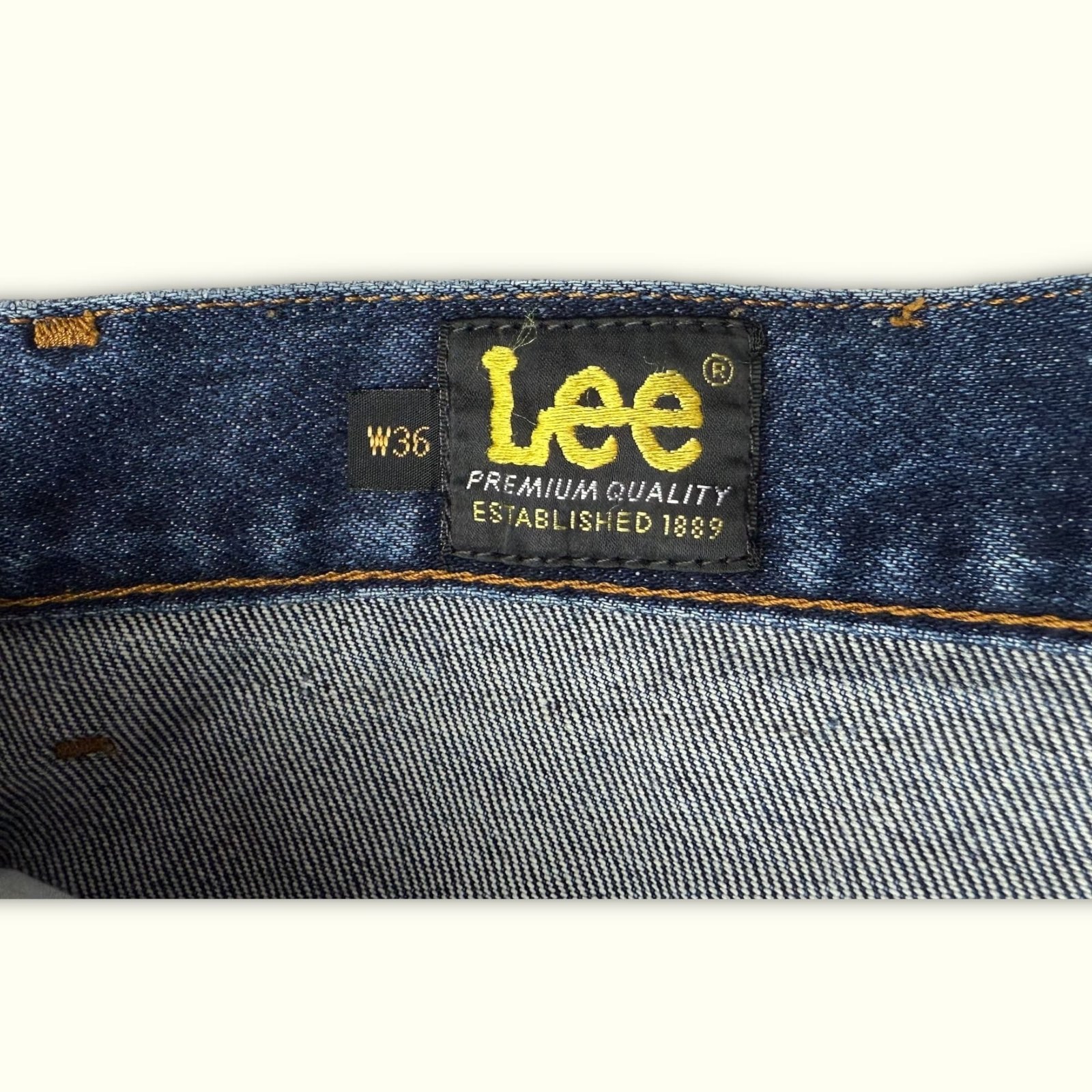 Lee Jean Regular Homme 1990s Vintage – W36