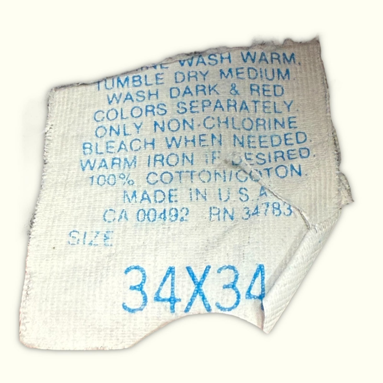 Lee Jean Relaxed Homme 1990s Vintage – W34