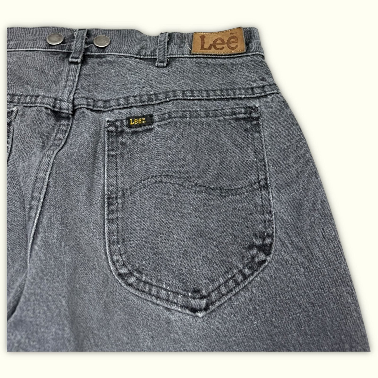 Lee Jean Relaxed Homme 1990s Vintage – W34