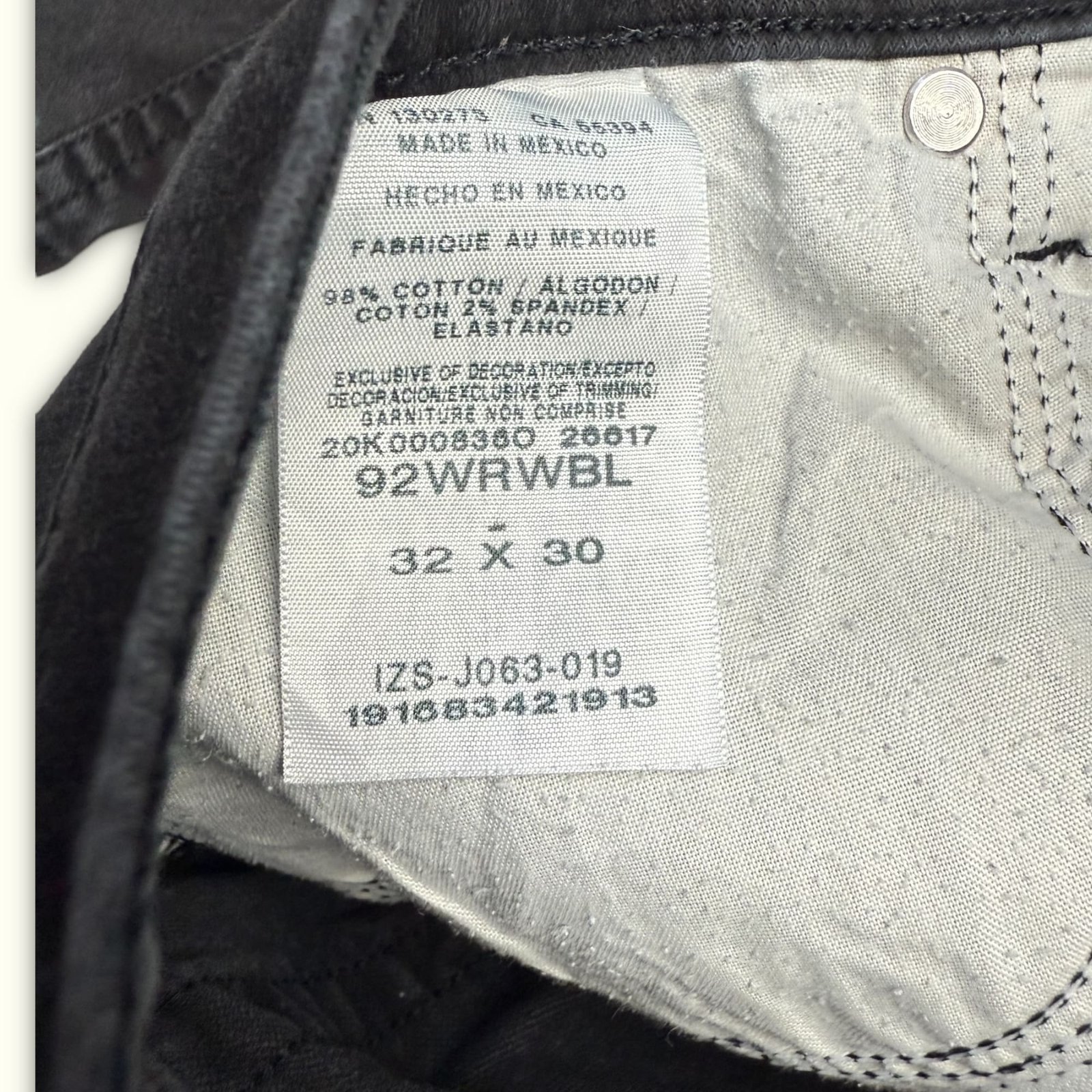 Wrangler Jean Slim Homme Workwear – W32