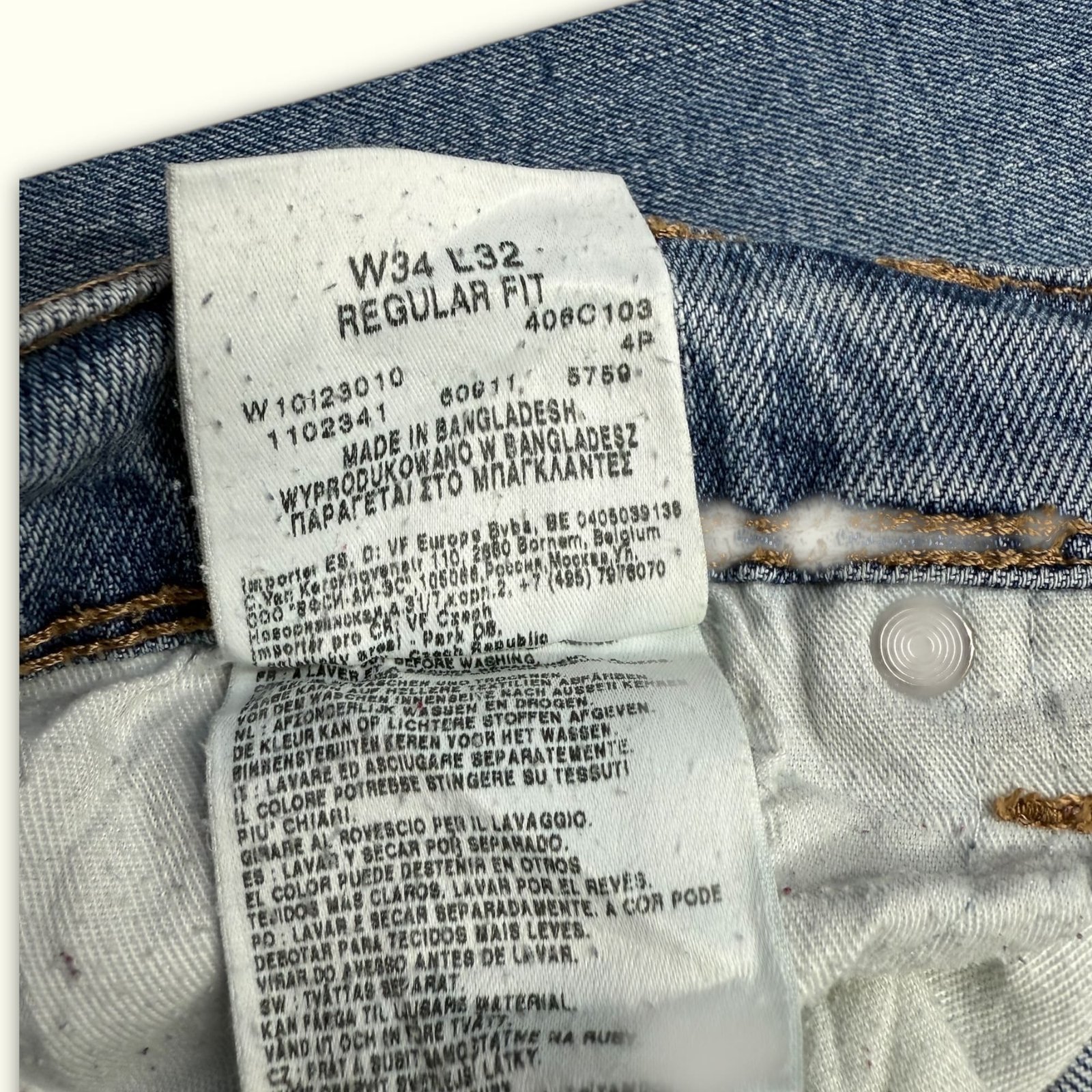 Wrangler Jean Regular Homme Western – W34