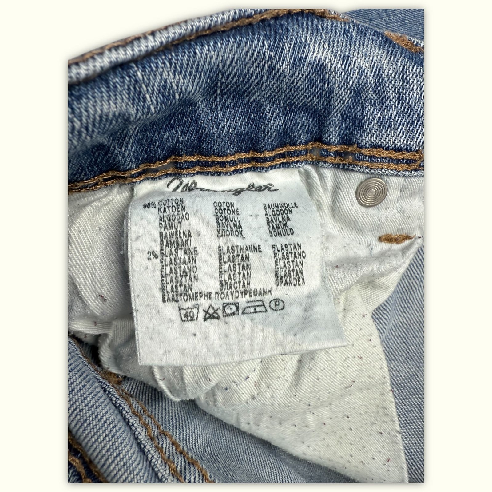 Wrangler Jean Regular Homme Western – W34
