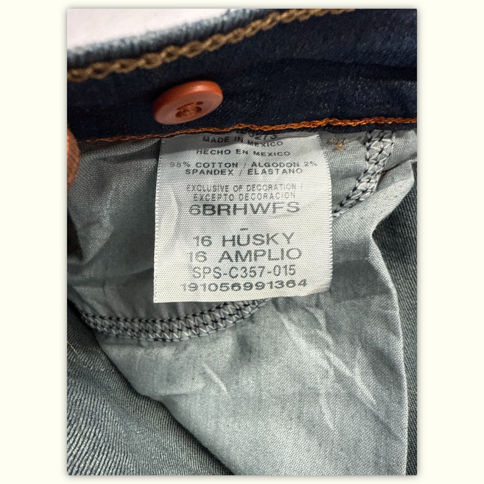 Wrangler Jean Relaxed Garçon Western – W30