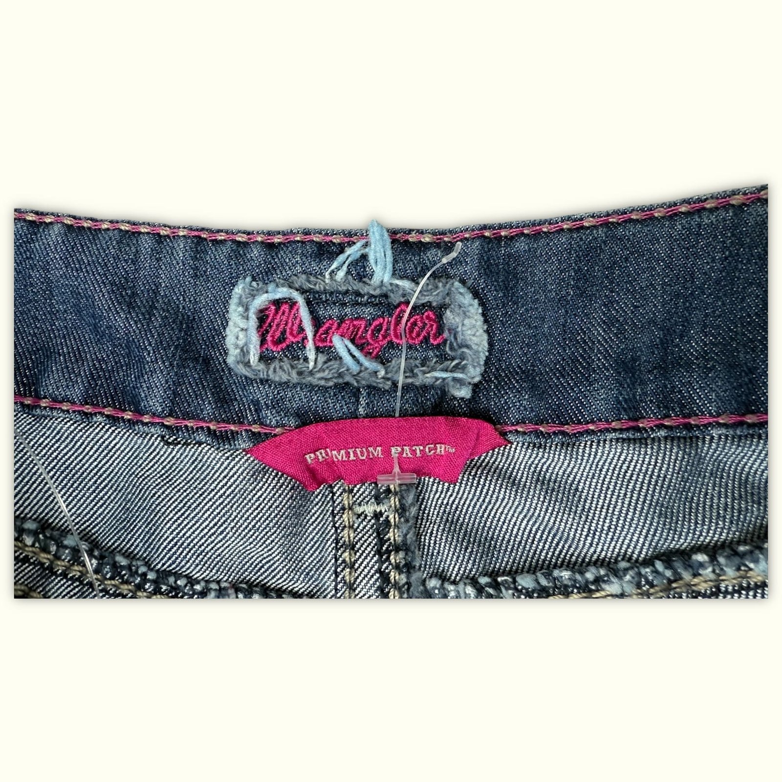 Wrangler Jean Évasé Femme 2000s Western – W32