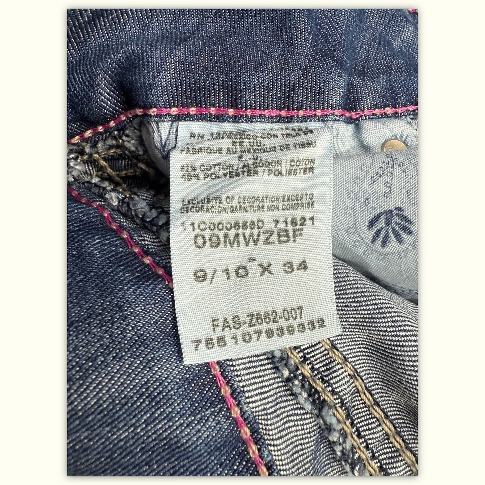 Wrangler Jean Évasé Femme 2000s Western – W32