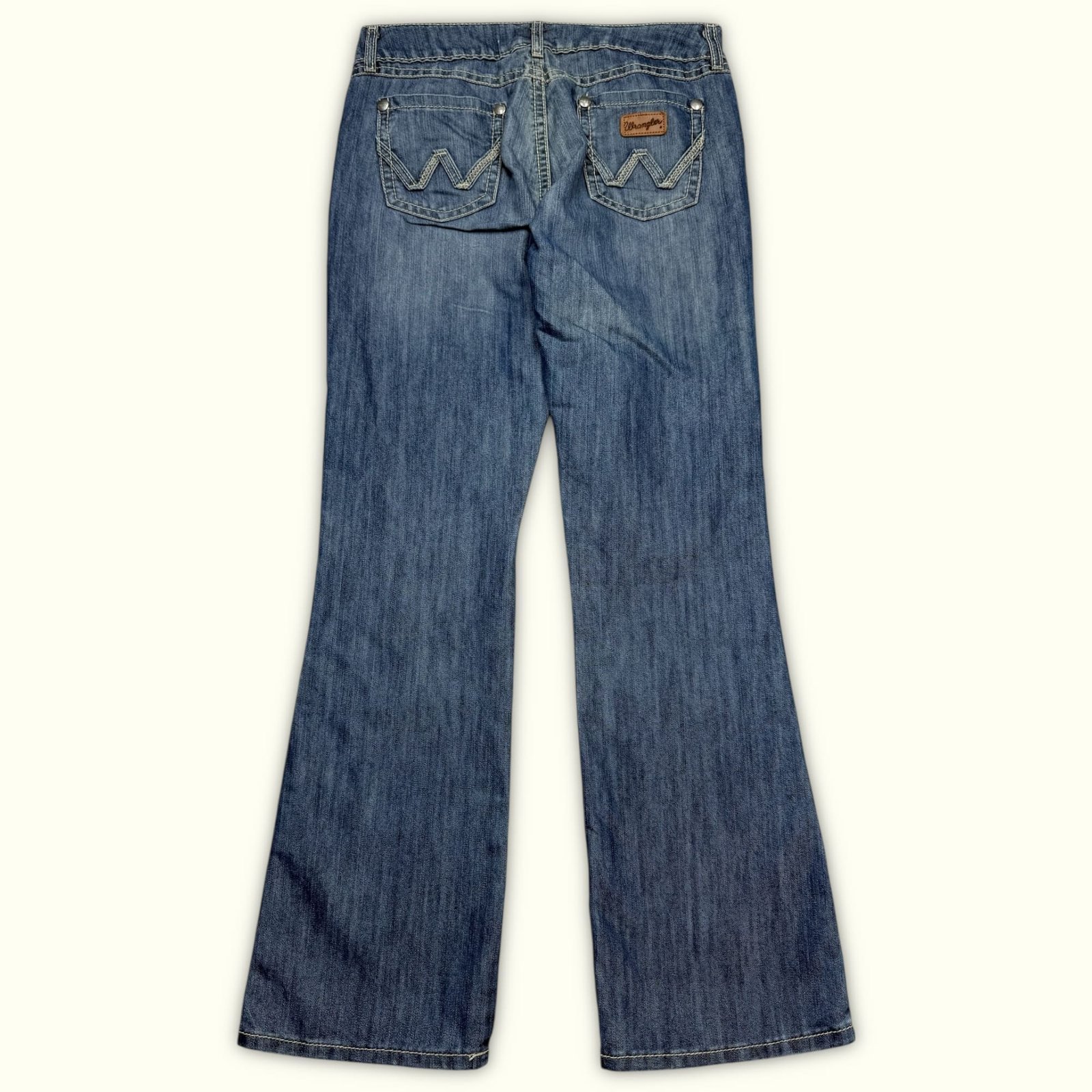 Wrangler Jean Évasé Femme 2000s Western – W32