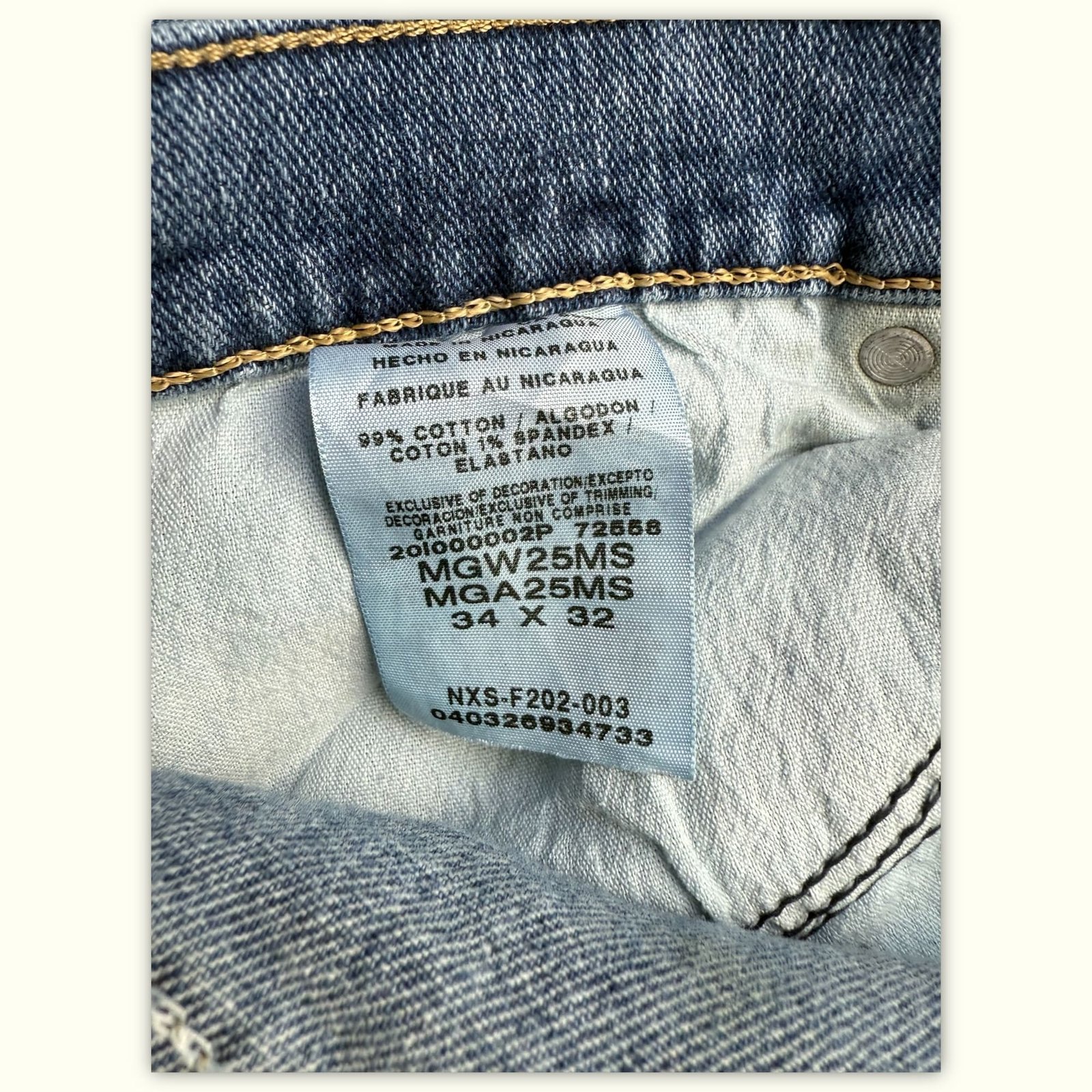 Wrangler Jeans Regular Heren Workwear – W34