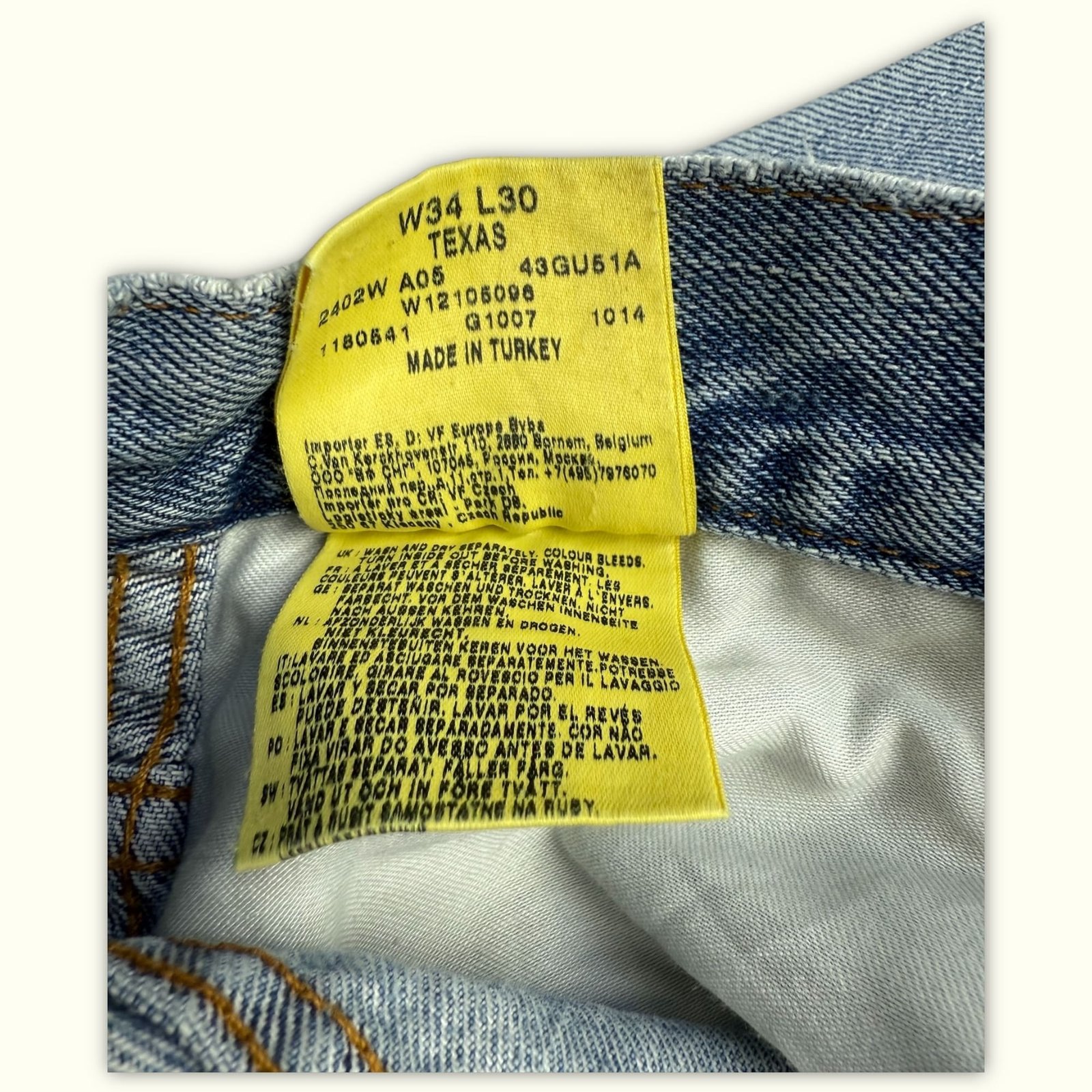 Wrangler jeans Regular Men 2000s Western – W34