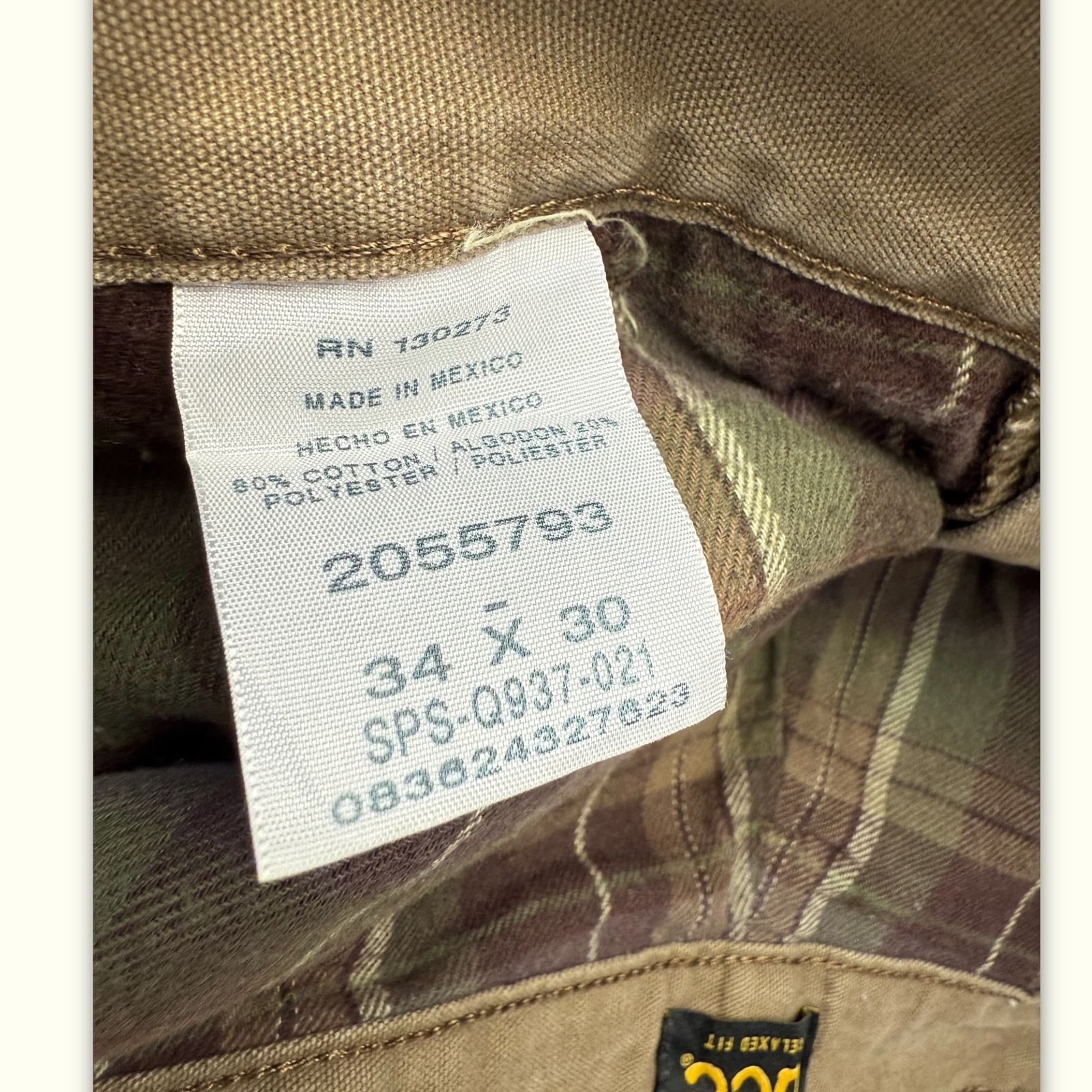 Lee pants Relaxed Men 2000s Workwear – W34