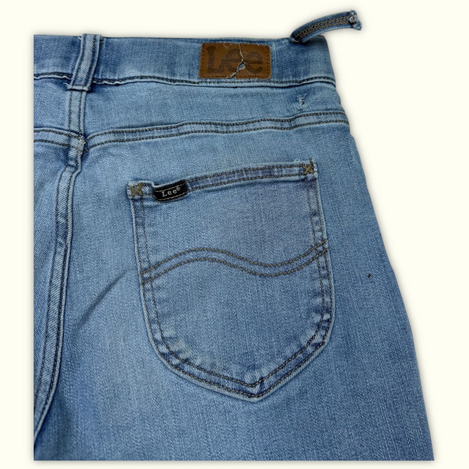 Lee Jean Évasé Femme Y2K – W30