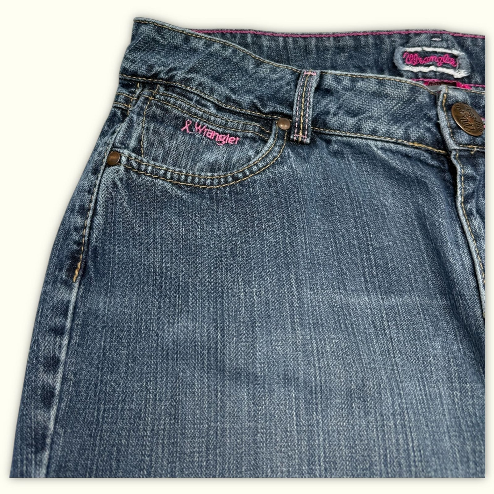 Wrangler Jean Regular Femme 2000s Western – W32