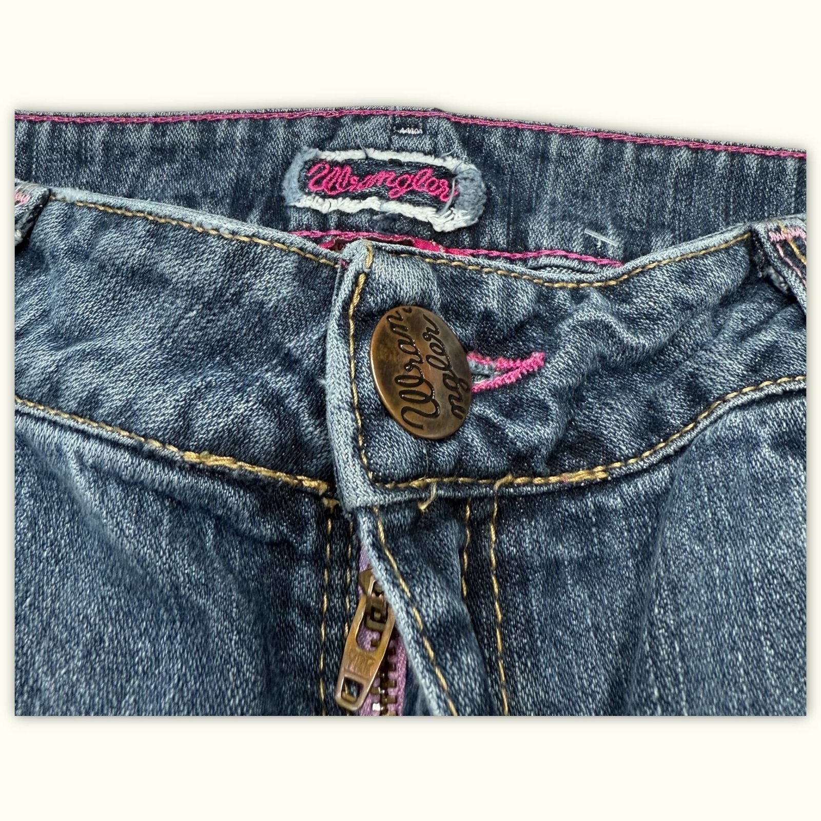 Wrangler Jean Regular Femme 2000s Western – W32