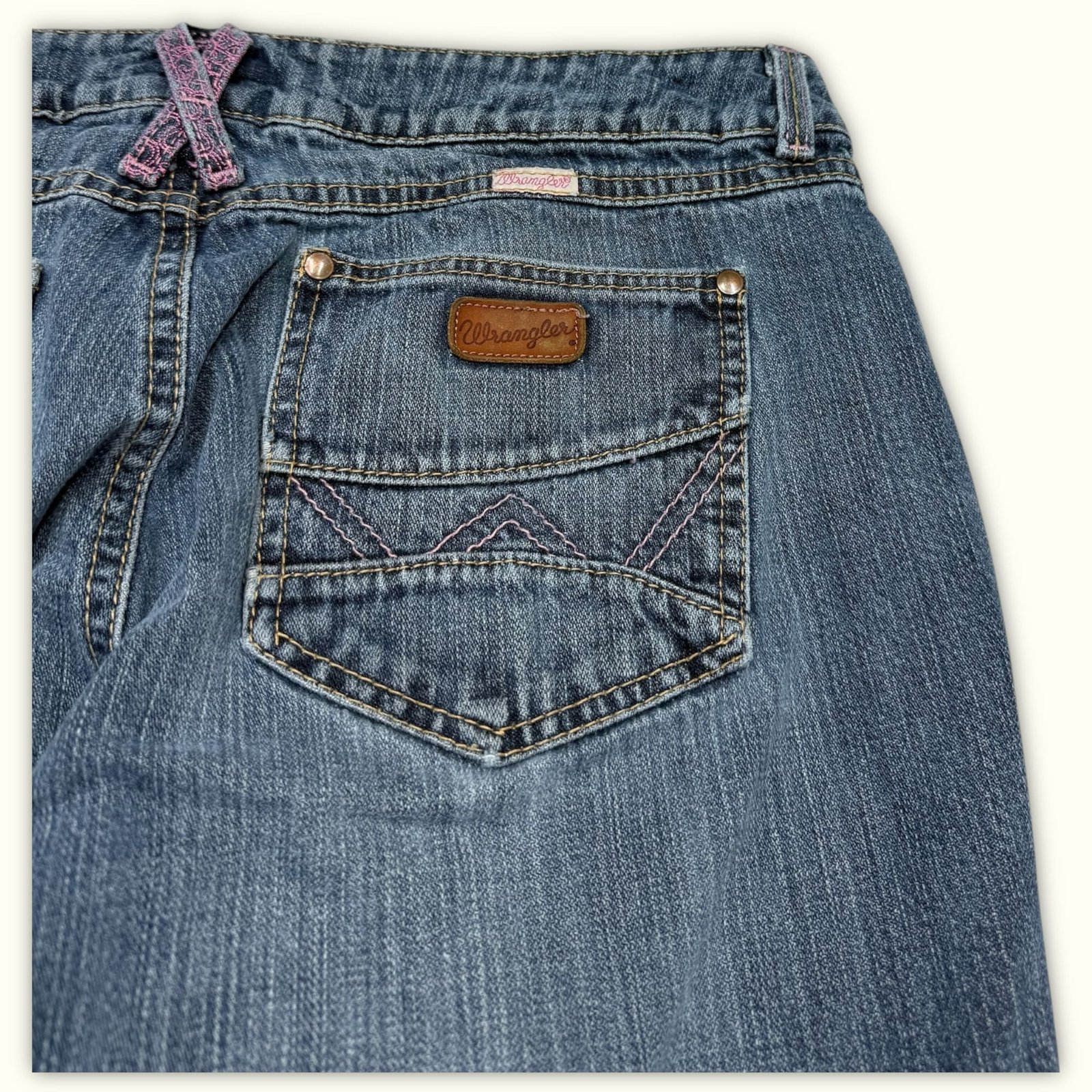 Wrangler Jean Regular Femme 2000s Western – W32