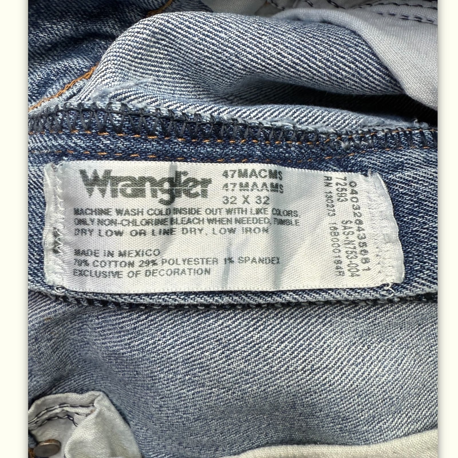 Wrangler Jean Regular Homme Western – W32