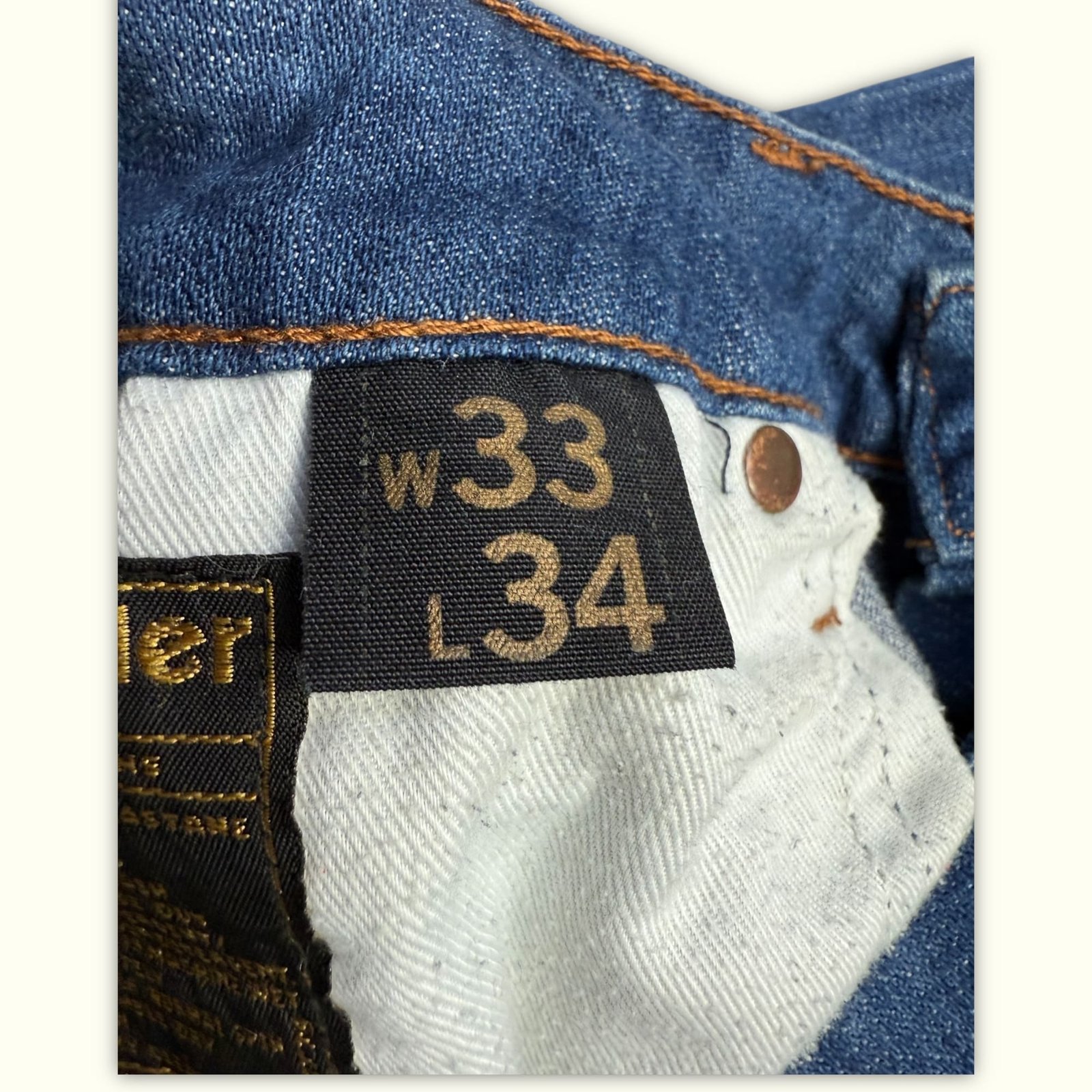 Wrangler Jean Slim Homme Western – W33