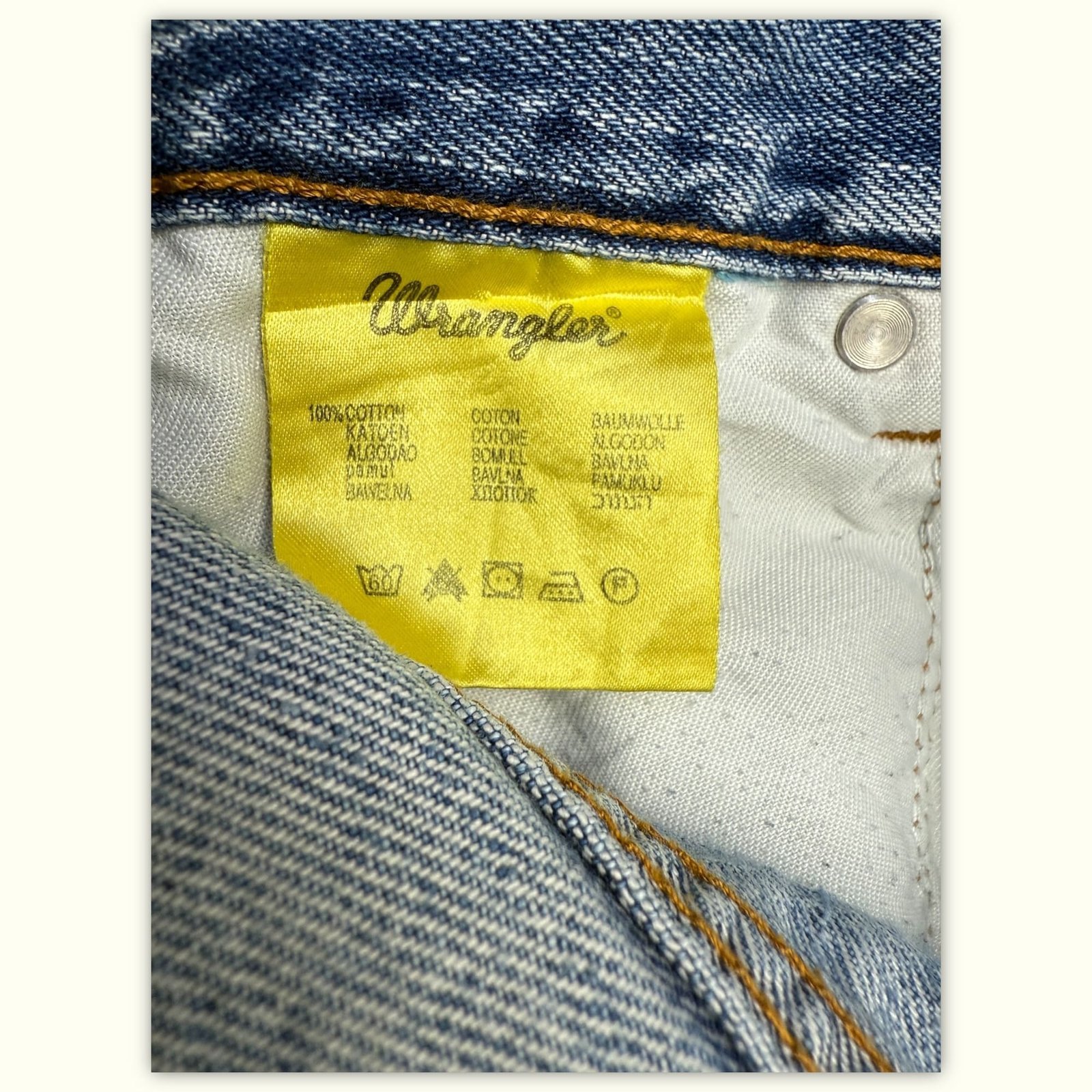 Wrangler Jean Regular Homme 2010s Western – W34