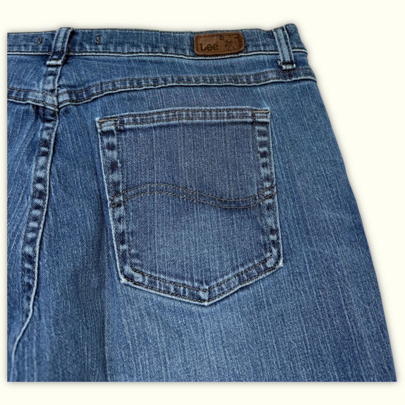Lee Jean Relaxed Femme 2000s Y2K – W34