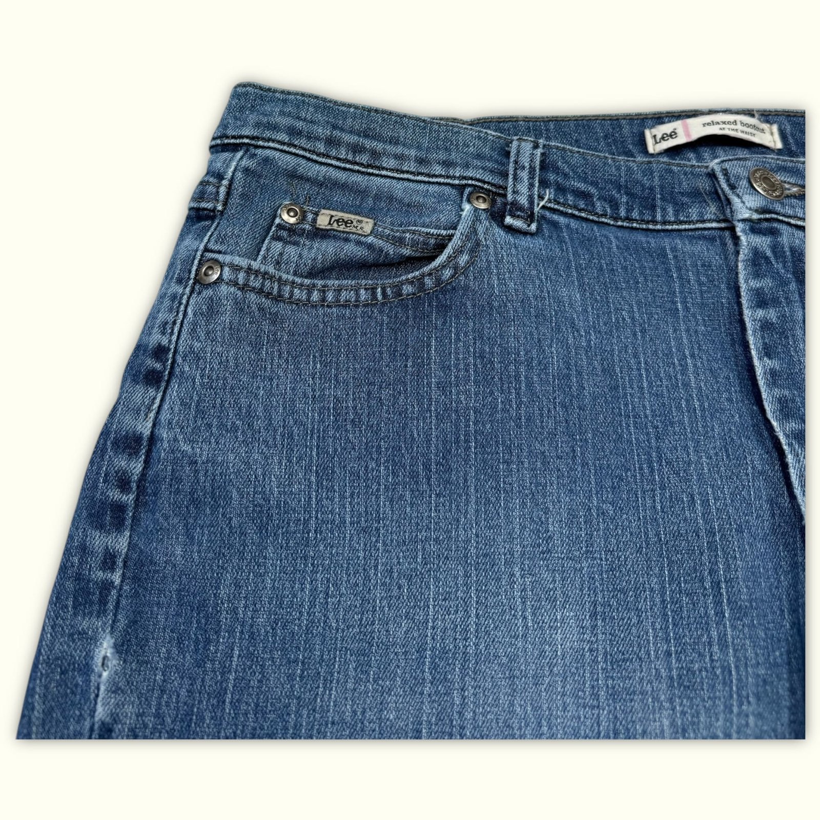 Lee Jean Relaxed Femme 2000s Y2K – W34