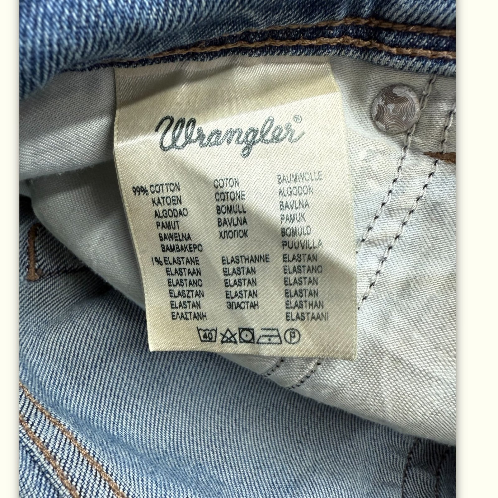 Wrangler Jean Regular Homme 2010s Classique – W32