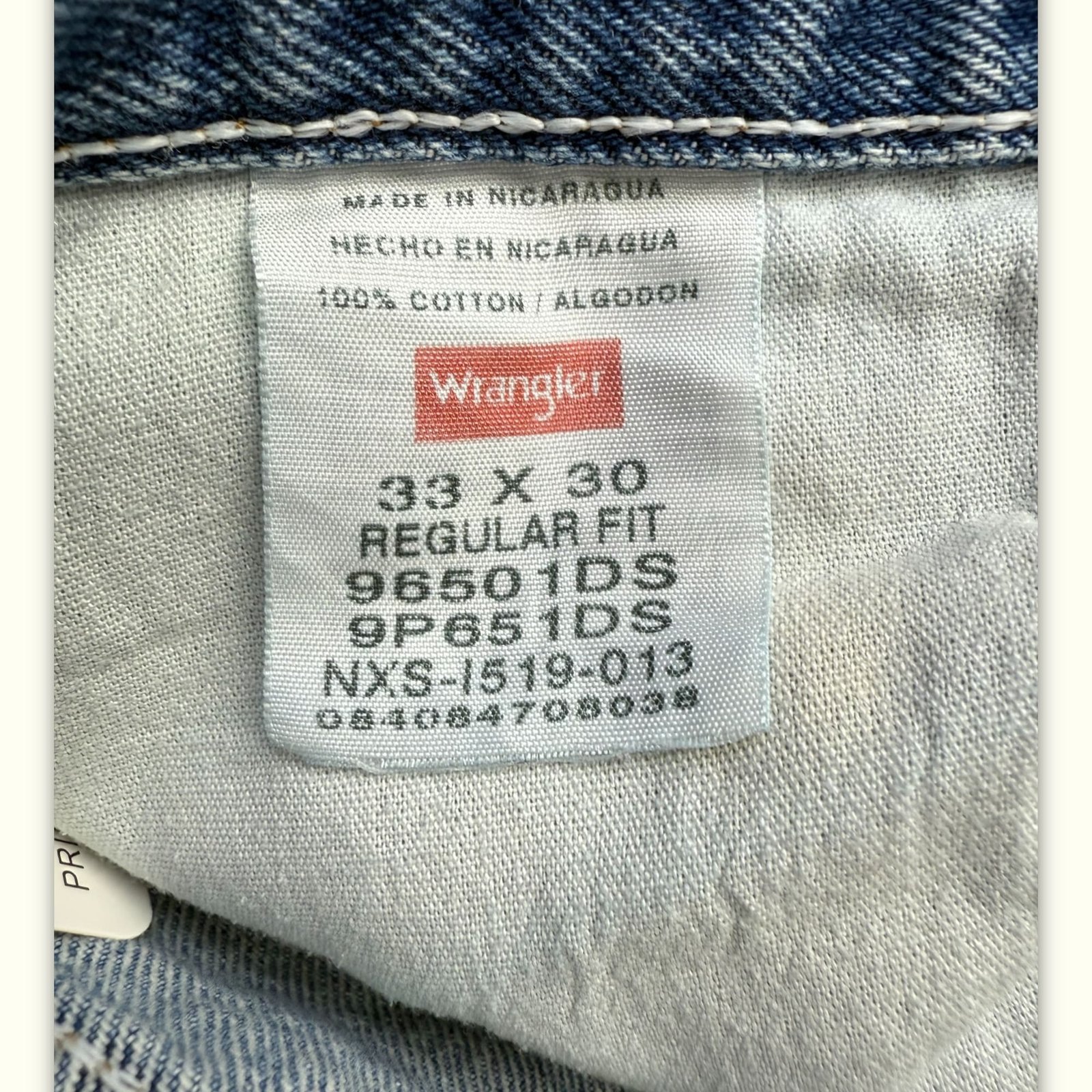 Wrangler Jean Regular Homme 2000s Western – W33
