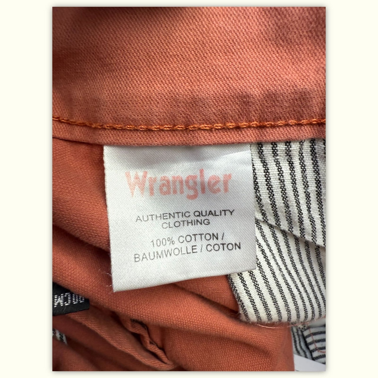 Wrangler Chino Regular Homme Workwear – W36