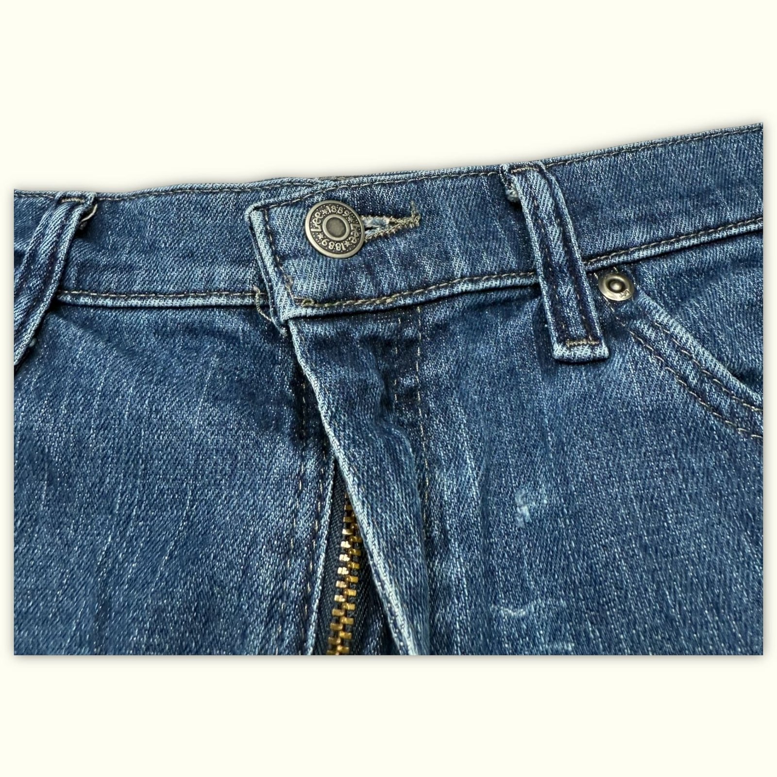 Lee Jean Évasé Femme 2000s Y2K – W32