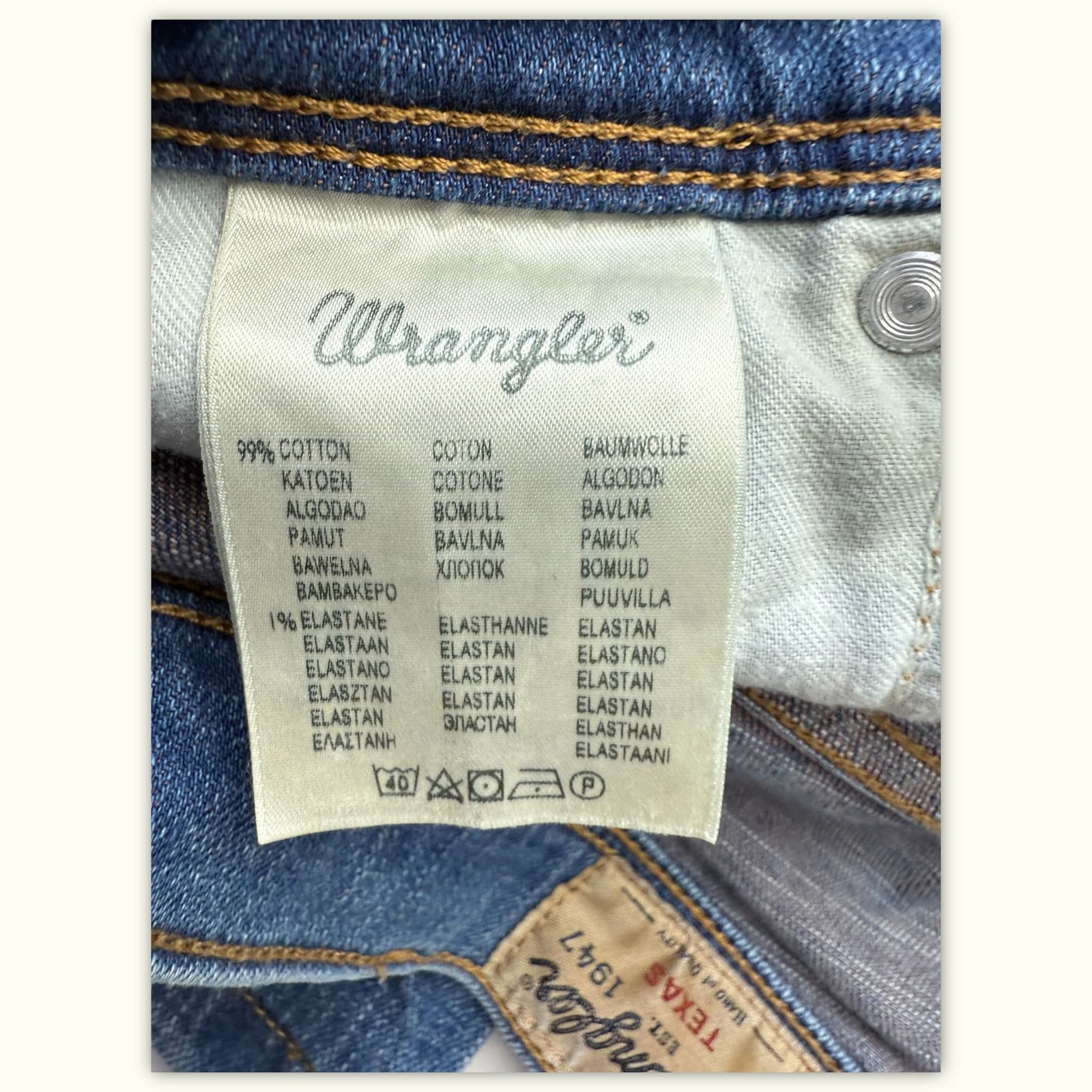 Wrangler Jean Regular Homme Western – W36