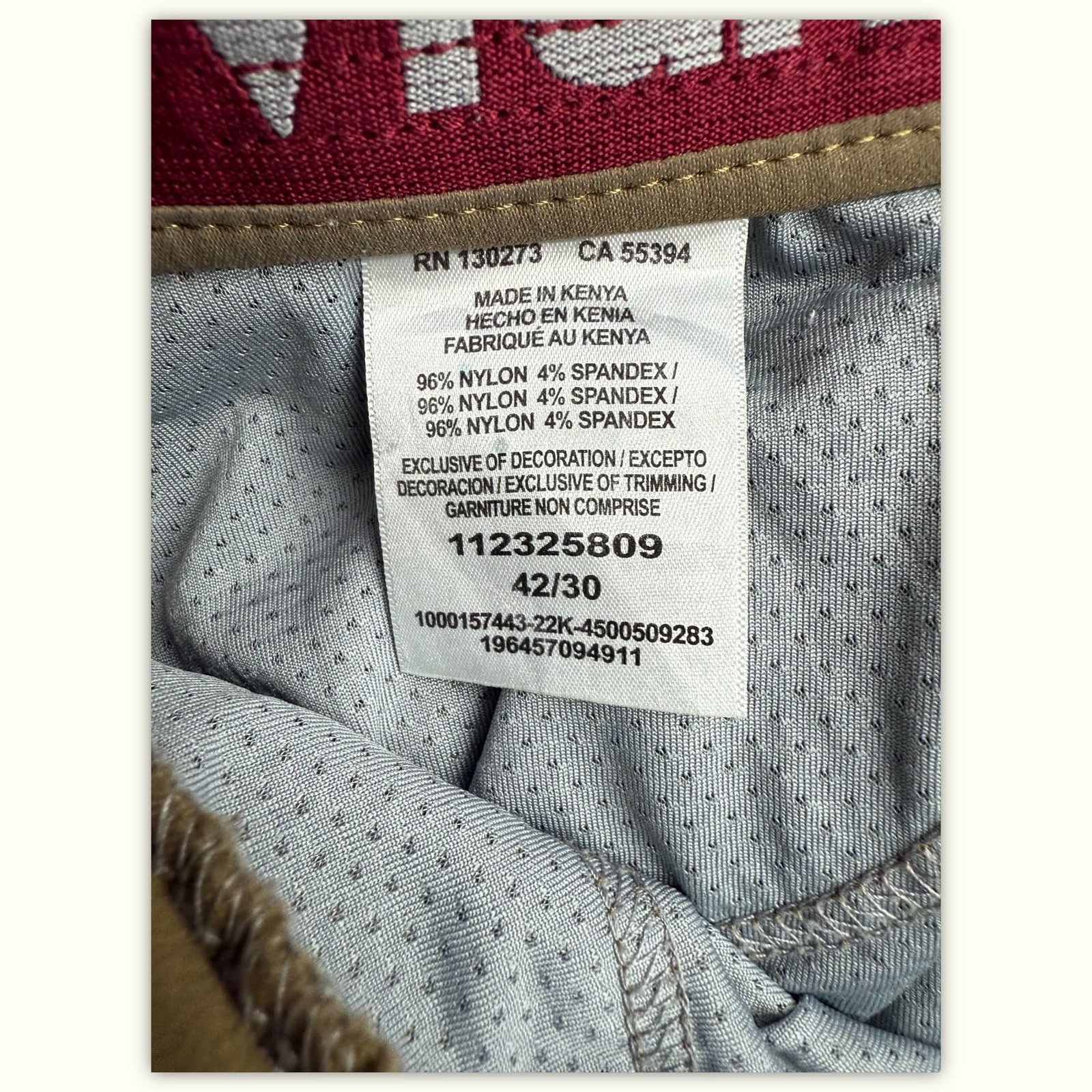 Wrangler Pantalon cargo Regular Homme Gorpcore – W42