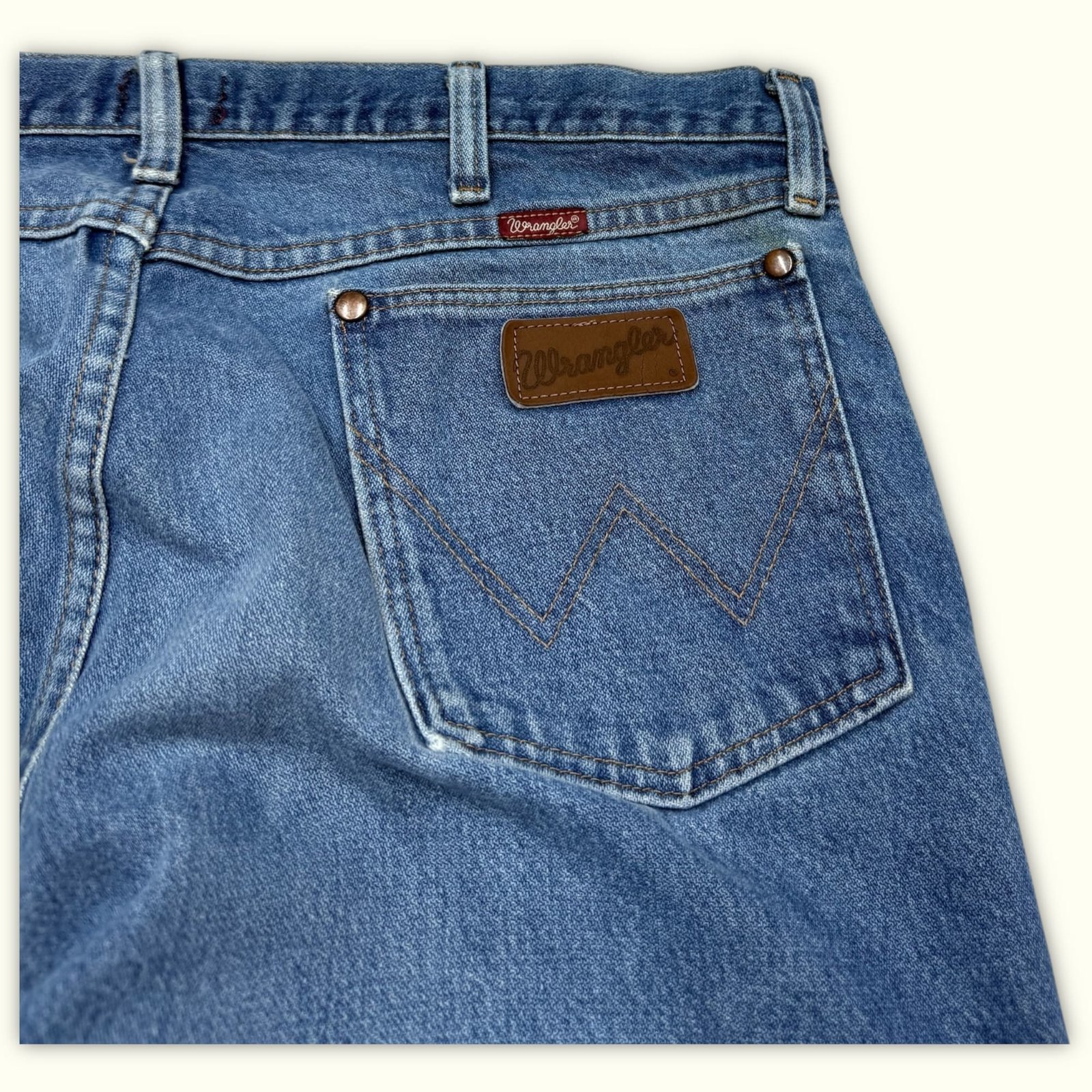 Wrangler Jean Relaxed Homme 2000s Western – W36
