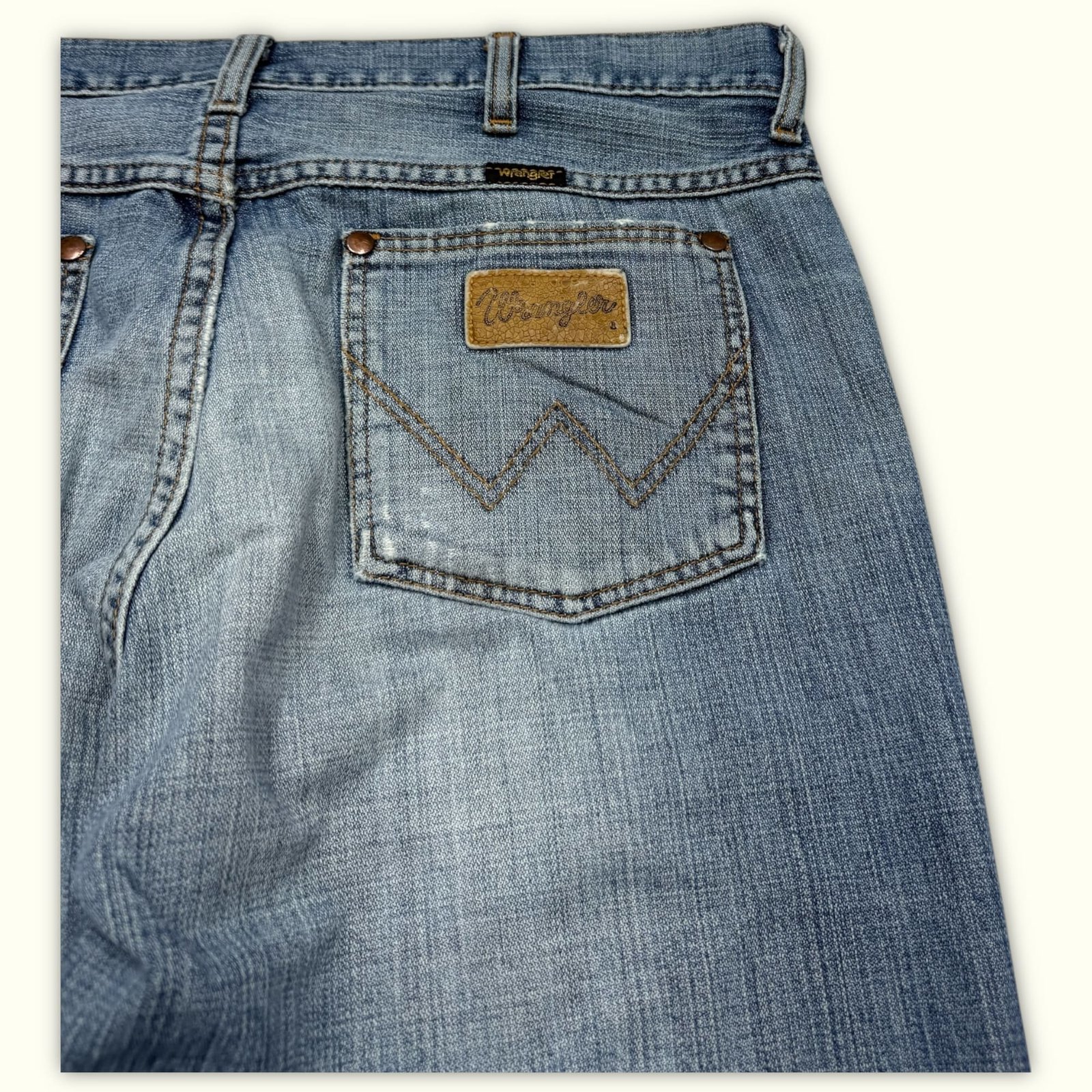 Wrangler Jean Regular Homme 2000s Western – W36