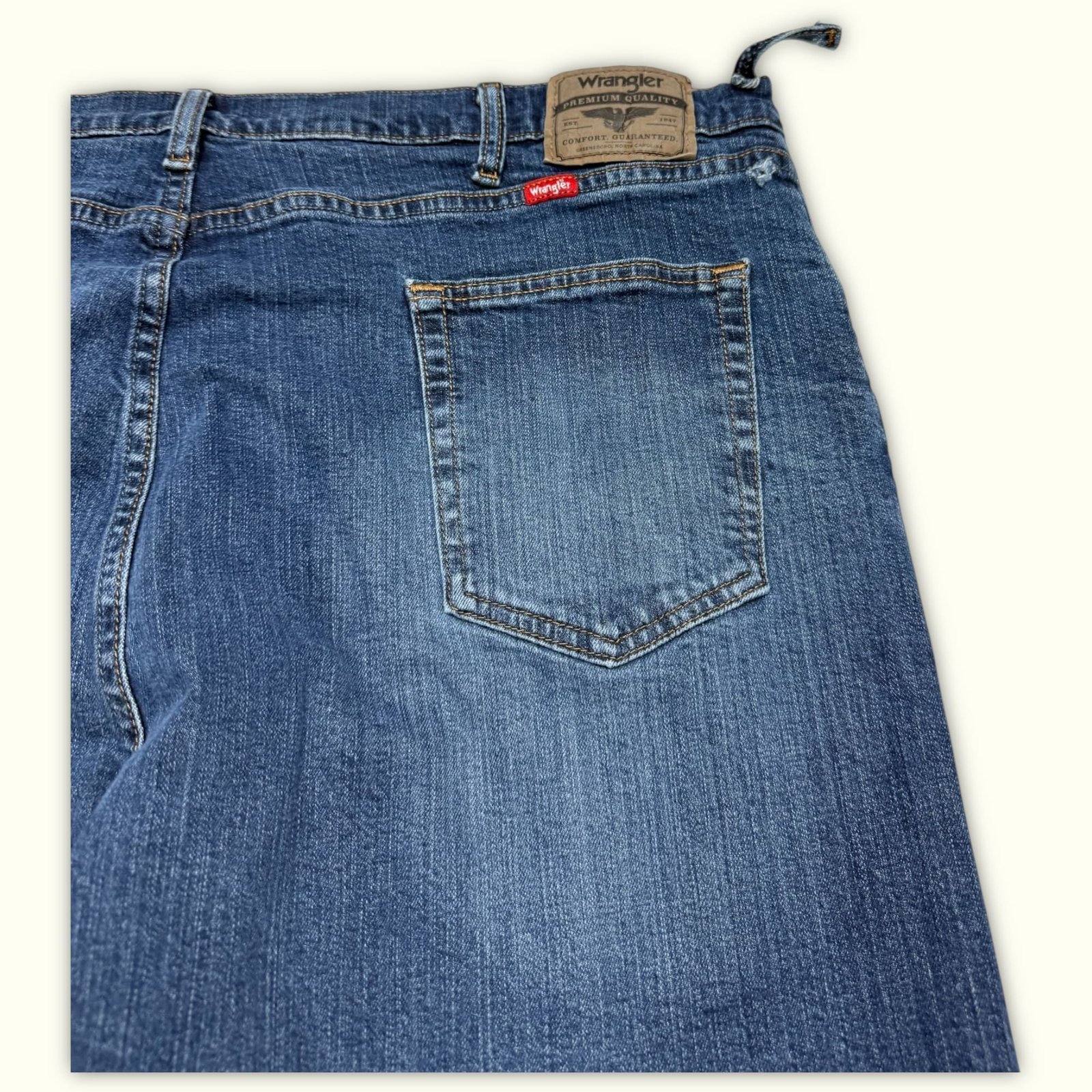 Wrangler Jean Relaxed Homme Workwear – W44