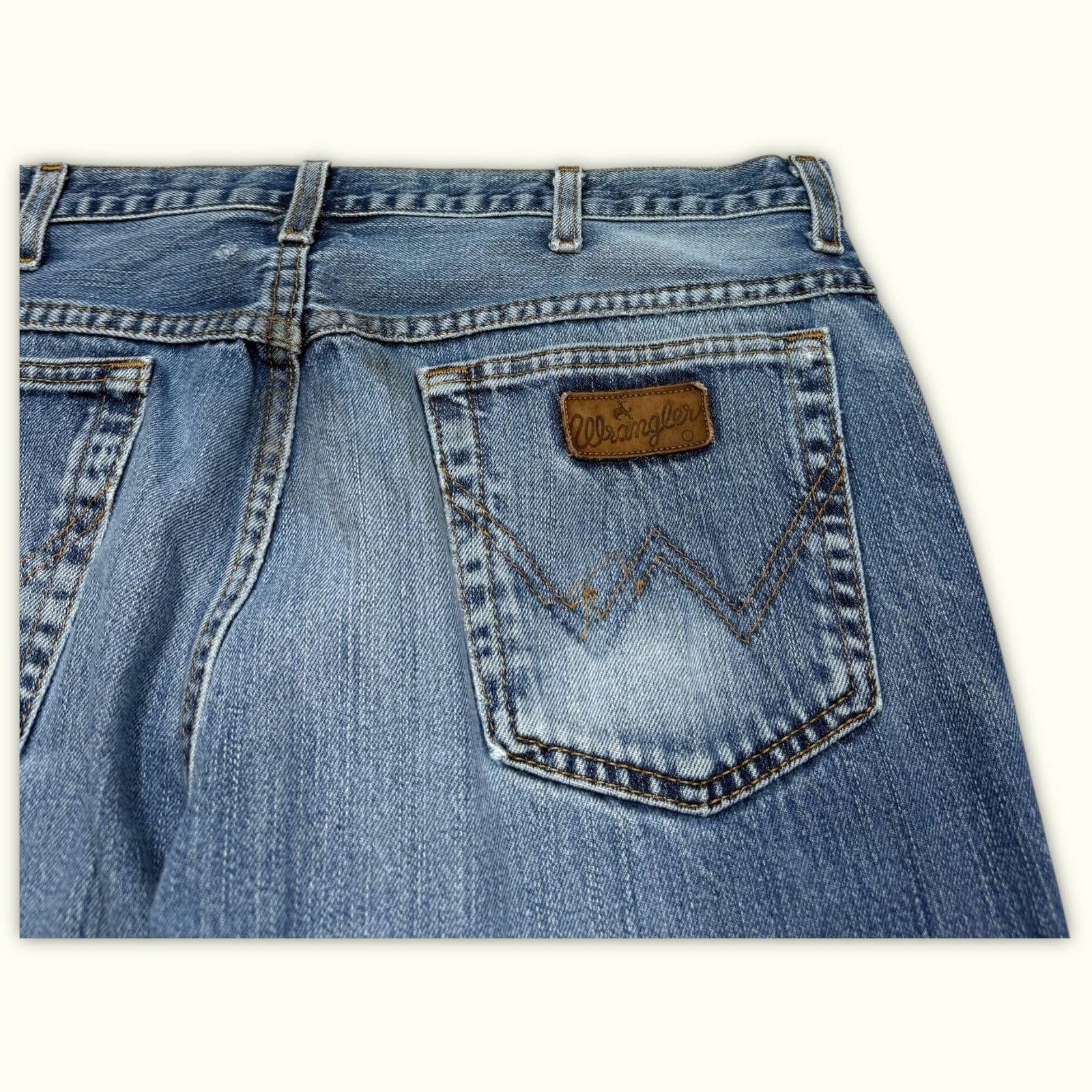 Wrangler Jean Regular Homme 2000s Western – W36